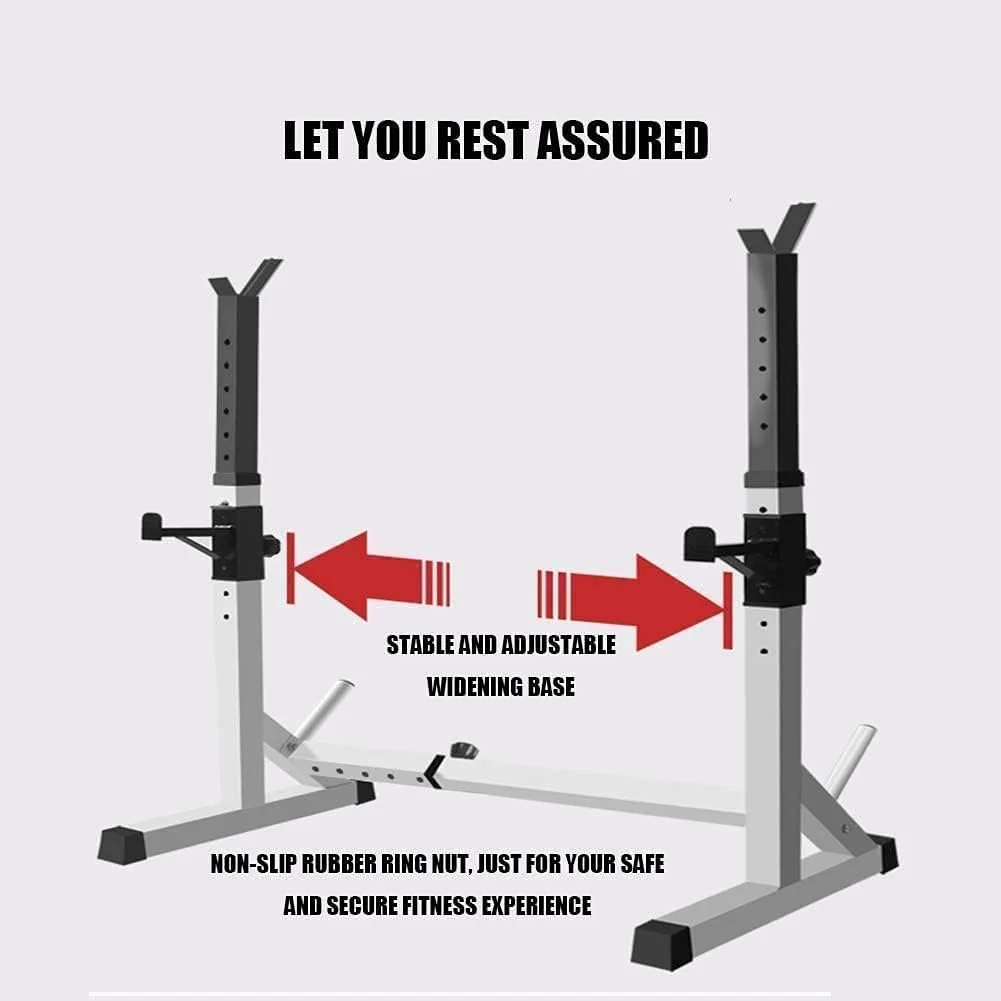 پایه اسکات قابل تنظیم ULTIMAX، استند هالتر، بارفیکس، تجهیزات بدنسازی پرس سینه، استند تمرینات قدرتی باشگاه خانگی