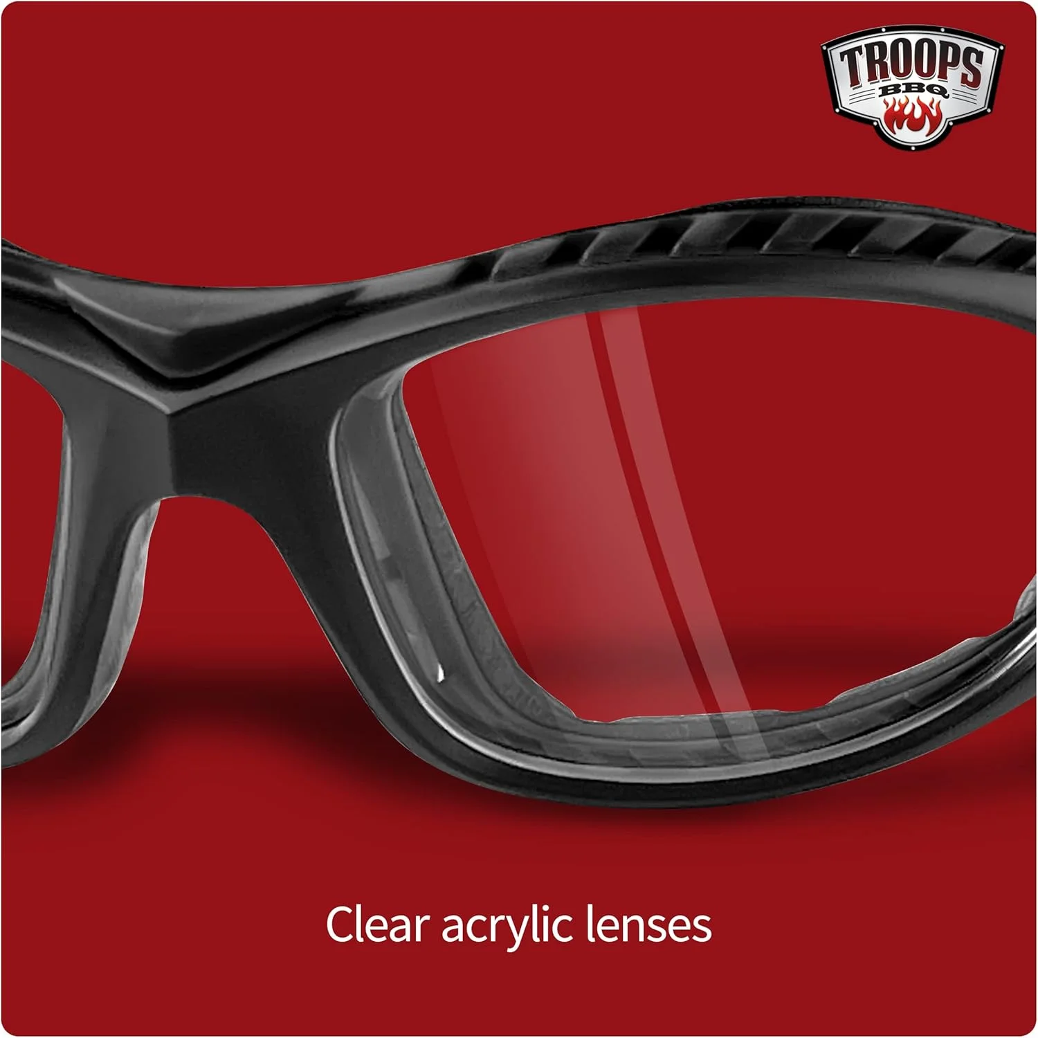 عینک محافظ چشم برای آشپزی و کباب پز، ضد بخار، ضد خش و محافظت در برابر حرارت