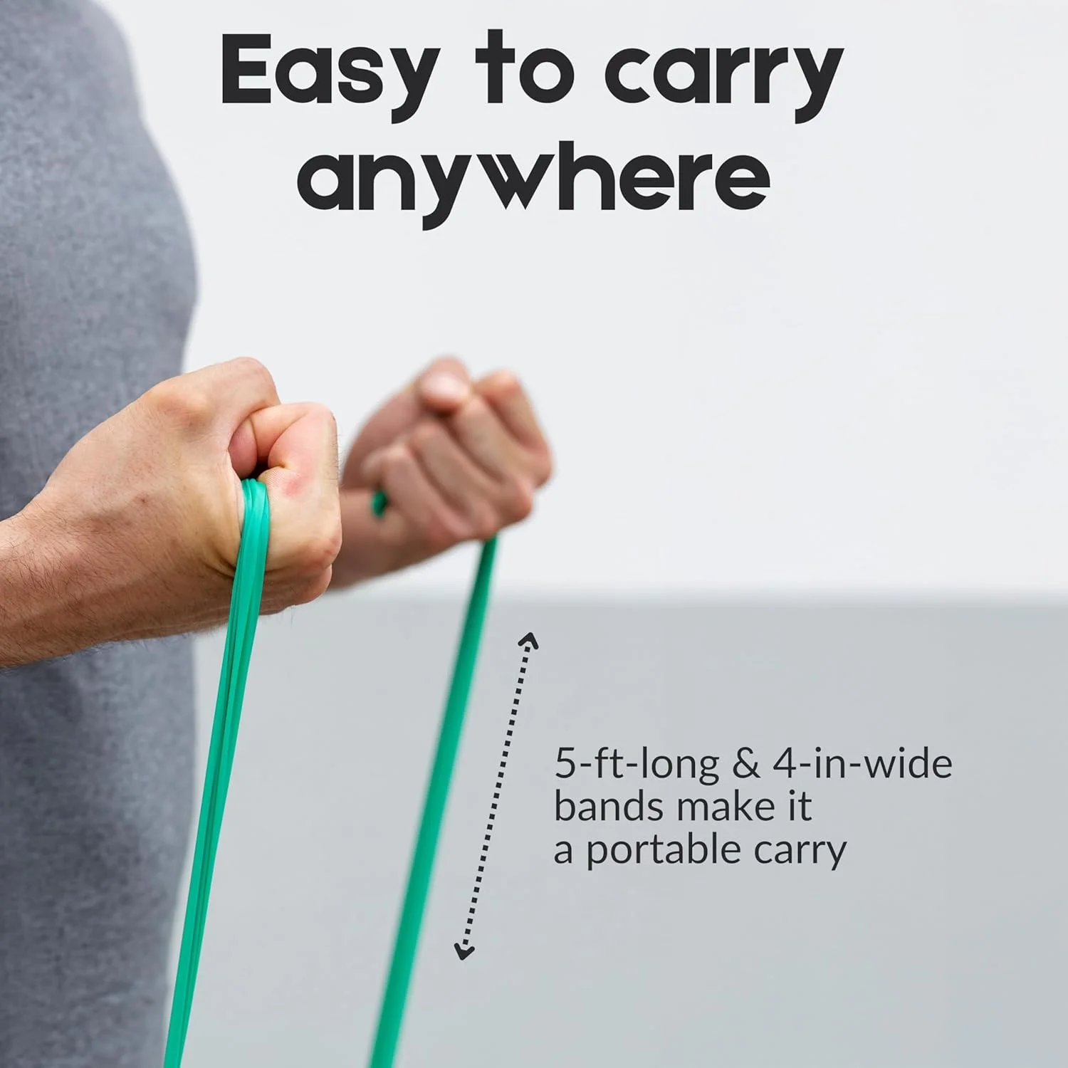 کش مقاومتی تراباند، بسته مبتدی بدون لاتکس