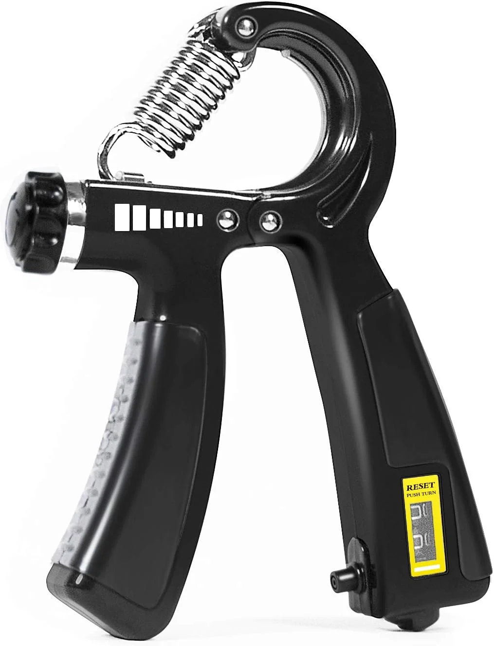 تقویت کننده مچ دست با قابلیت شمارش، تمرین دهنده ساعد، تمرین انگشت، تمرین دهنده دستی قابل تنظیم، تقویت کننده قدرت انگشت، تمرین تقویت مچ دست، مناسب برای ورزش