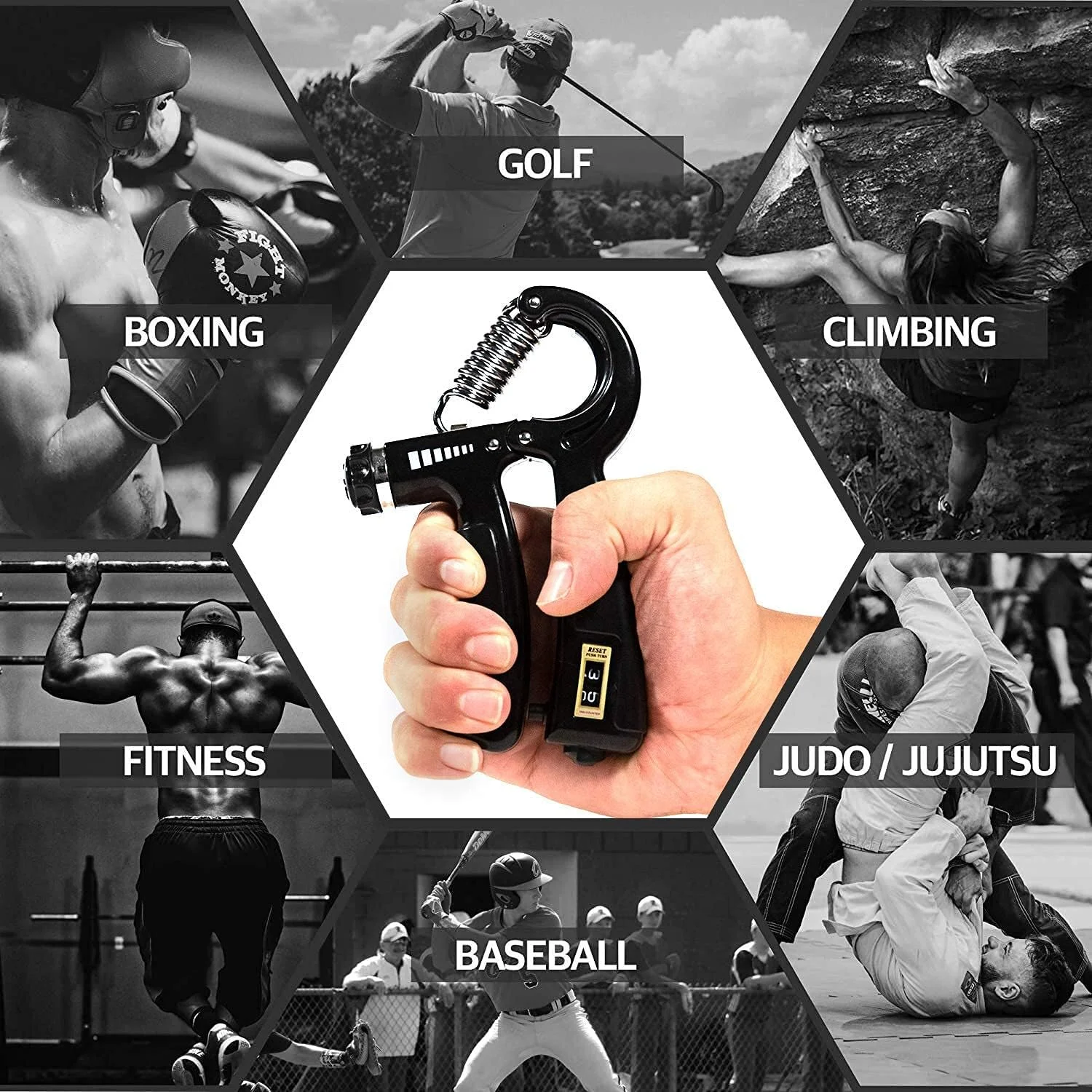 تقویت کننده مچ دست با قابلیت شمارش، تمرین دهنده ساعد، تمرین انگشت، تمرین دهنده دستی قابل تنظیم، تقویت کننده قدرت انگشت، تمرین تقویت مچ دست، مناسب برای ورزش تقویت کننده مچ دست با قابلیت شمارش، تمرین دهنده ساعد، تمرین انگشت، تمرین دهنده دستی قابل تنظیم، تقویت کننده قدرت انگشت، تمرین تقویت مچ دست، مناسب برای ورزش