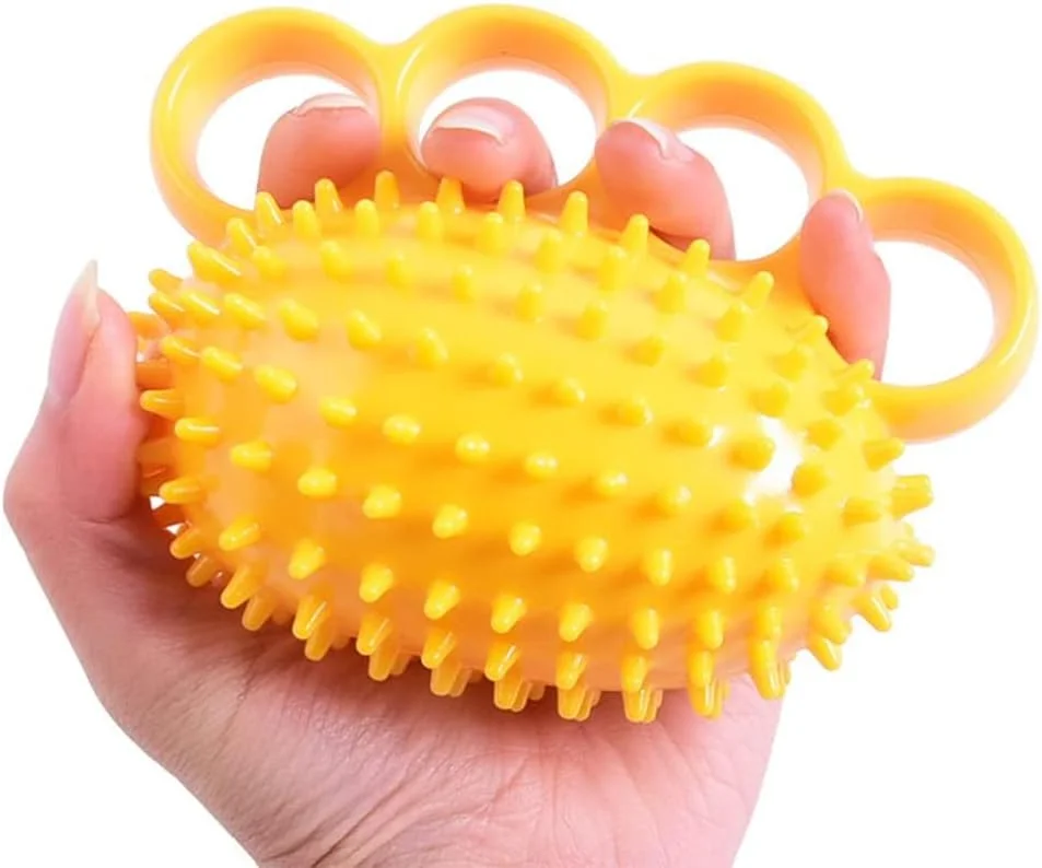 تقویت کننده مچ دست LONIMIA، توپ تمرین انگشت و تقویت کننده دست برای قدرت، تقویت مچ دست، بهبود انعطاف پذیری، توپ فیزیوتراپی دست برای گرفتگی و ریکاوری دست