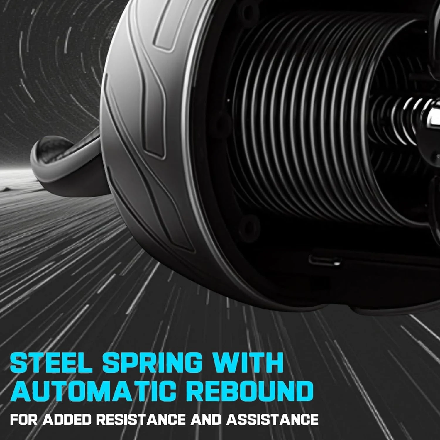 غلتک شکم با پد زانو، چرخ شکمی با برگشت خودکار، تجهیزات تمرینات شکم، تجهیزات باشگاه خانگی، چرخ شکم بدون صدا برای تمرینات شکمی آقایان و بانوان