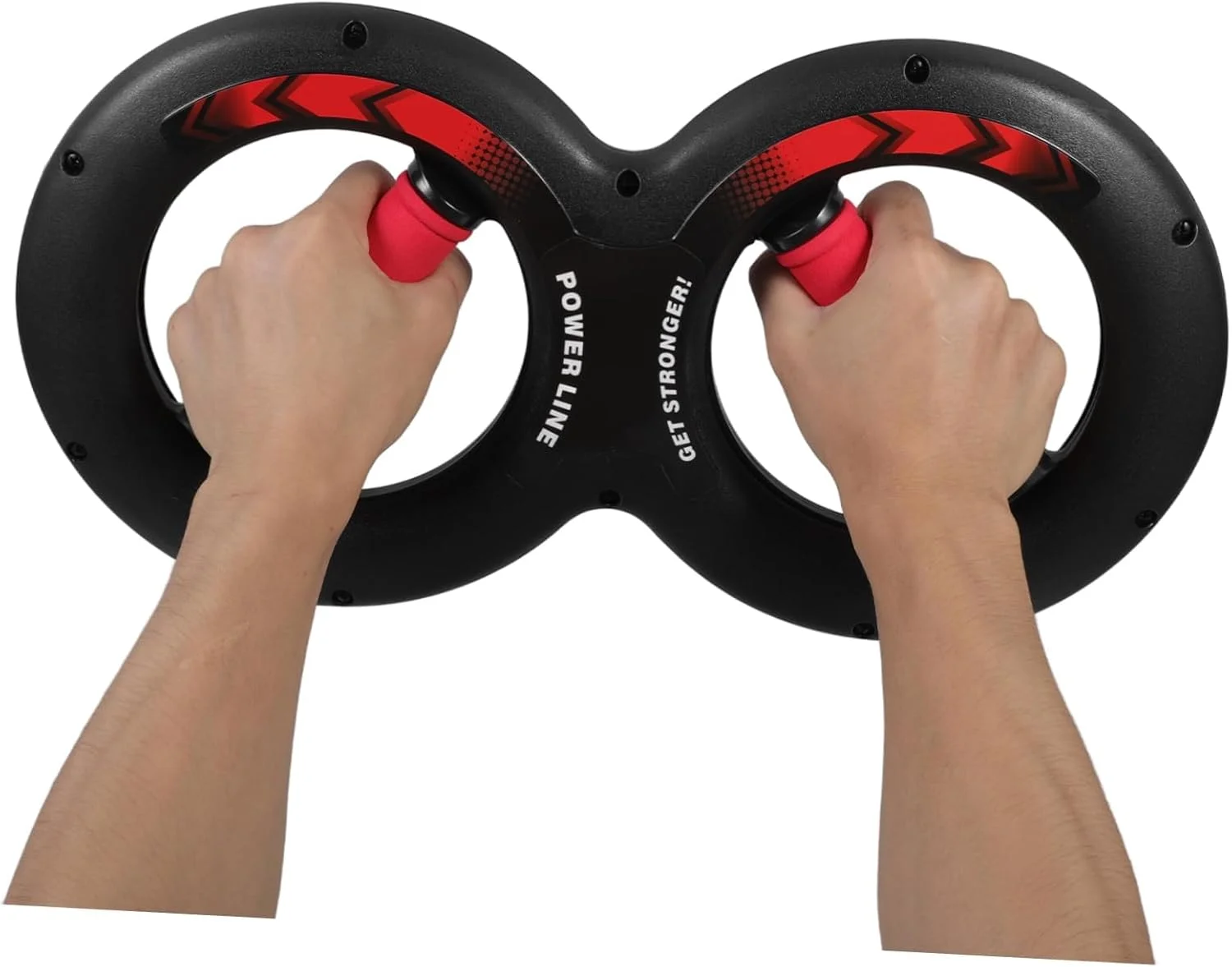 تقویت کننده مچ دست چند منظوره SLEEPHEAD® 5 کیلوگرمی، تقویت کننده عضلات دست قرمز رنگ برای تمرین، دستگاه تقویت کننده قوی برای تمرین عضلات ساعد و دست