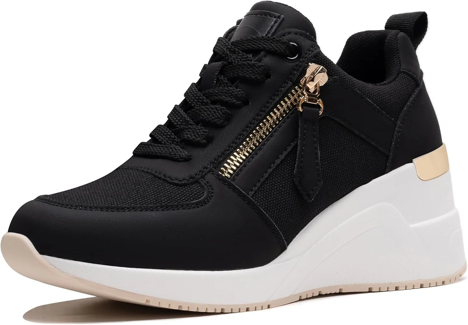 کفش های کتانی پاشنه مخفی زنانه ویسکوزی