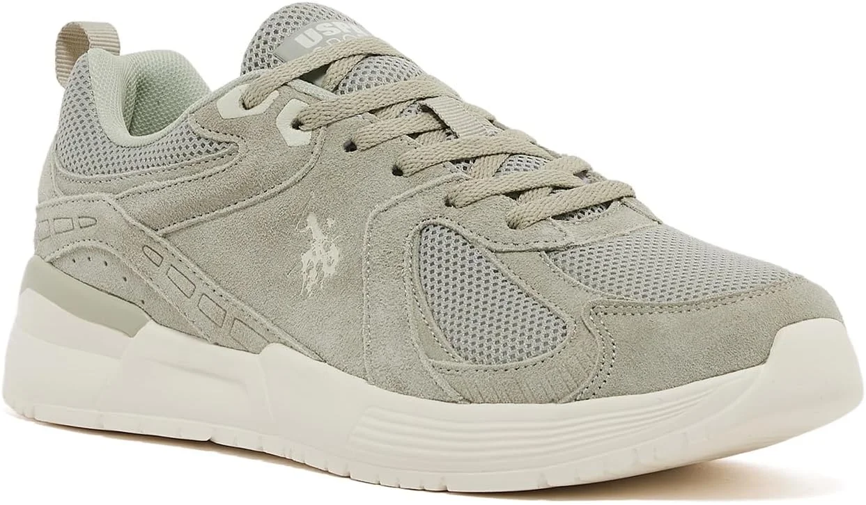 کفش کتانی ساق کوتاه یو.اس. پولو اَسِن مدل ROCKER WMN مناسب برای خانم ها و آقایان