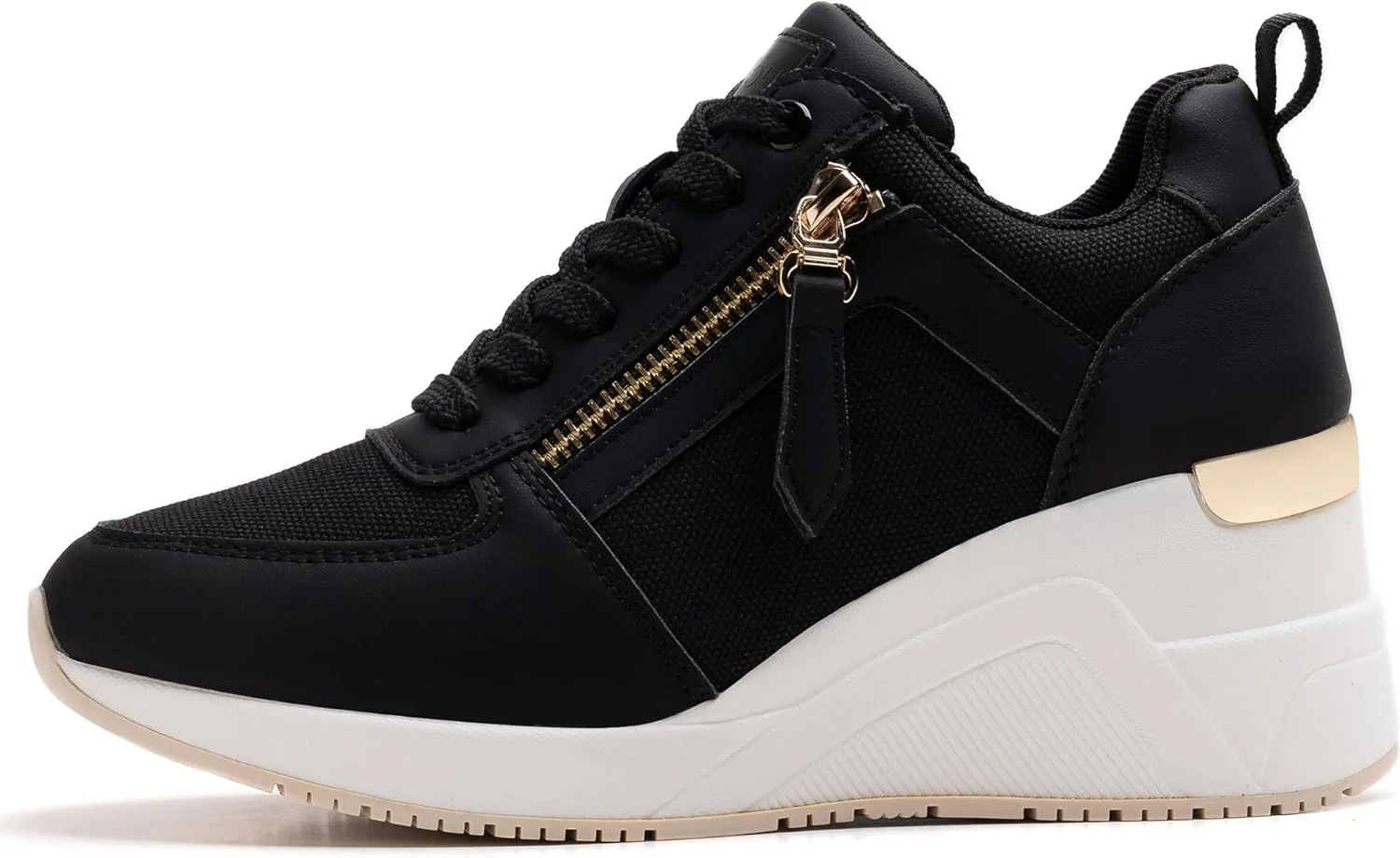 کفش های کتانی پاشنه مخفی زنانه ویسکوزی