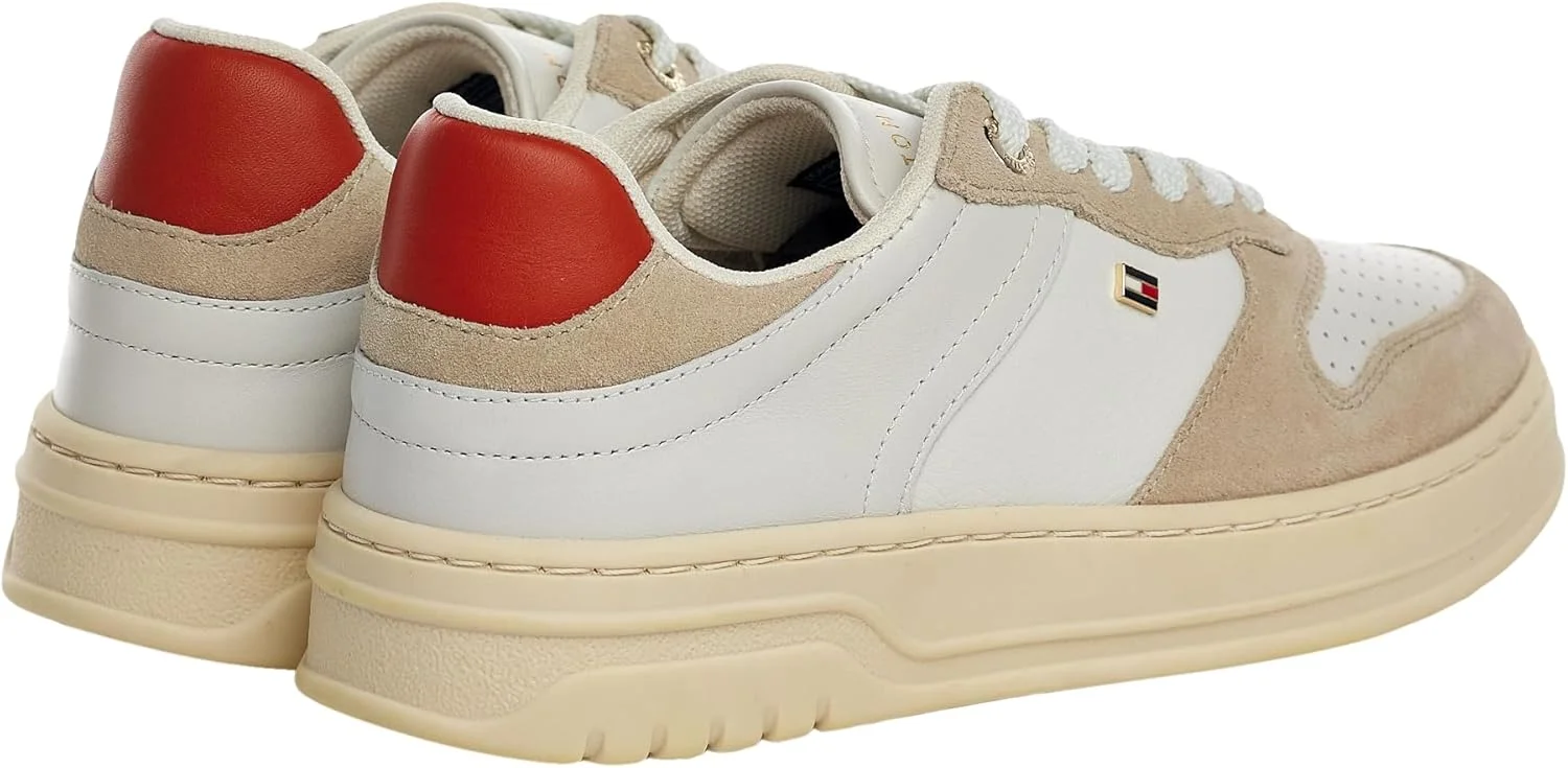 کفش های اسپرت تامی هیلفیگر مدل Cupsole زنانه، بژ کلاسیک، سایز ۴۰