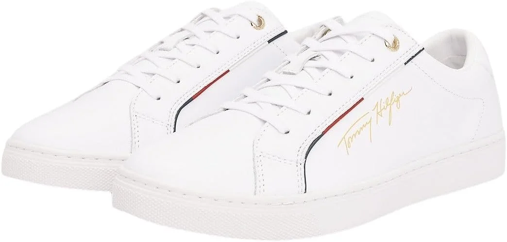 کفش کتانی زنانه تامی هیلفیگر مدل Signature Fw0fw06322 Cupsole