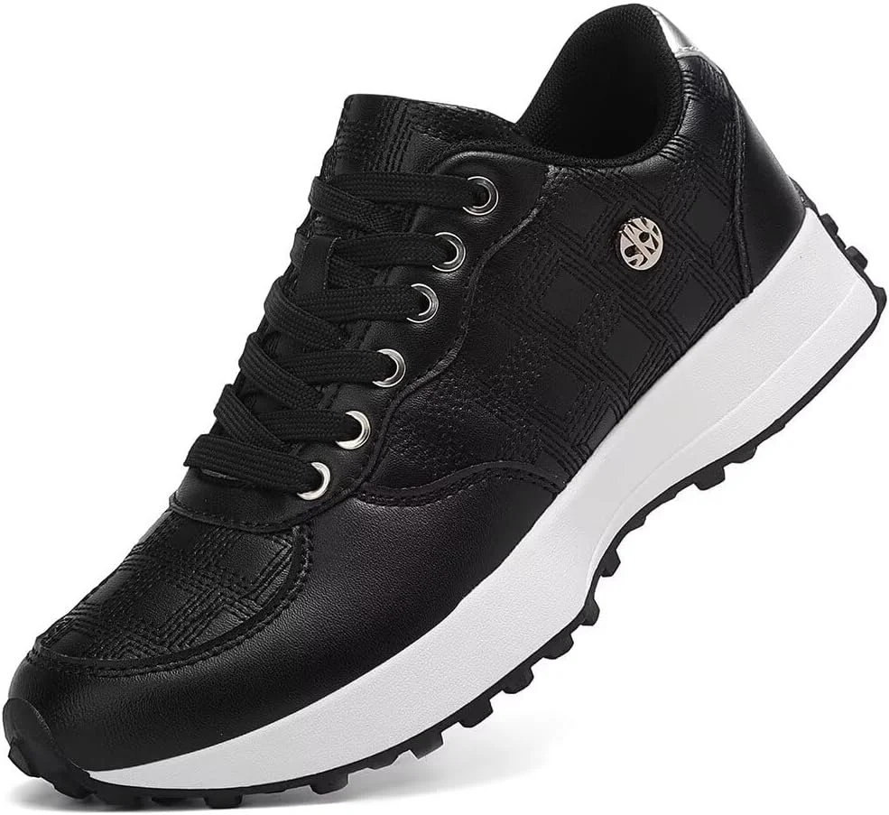 کفش ورزشی زنانه بند دار با زیره ضد لغزش، مناسب دویدن، انجام کارهای روزمره، شیک و راحت، سبک و مناسب استفاده روزانه برای کار و مسافرت