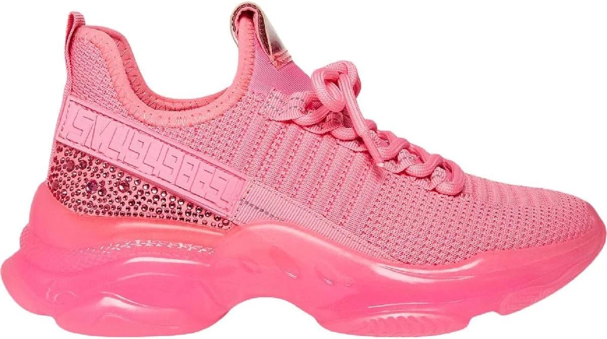 کفش ورزشی زنانه استیو مادن مدل ماکسیما، صورتی آتشین، سایز 40 اروپا