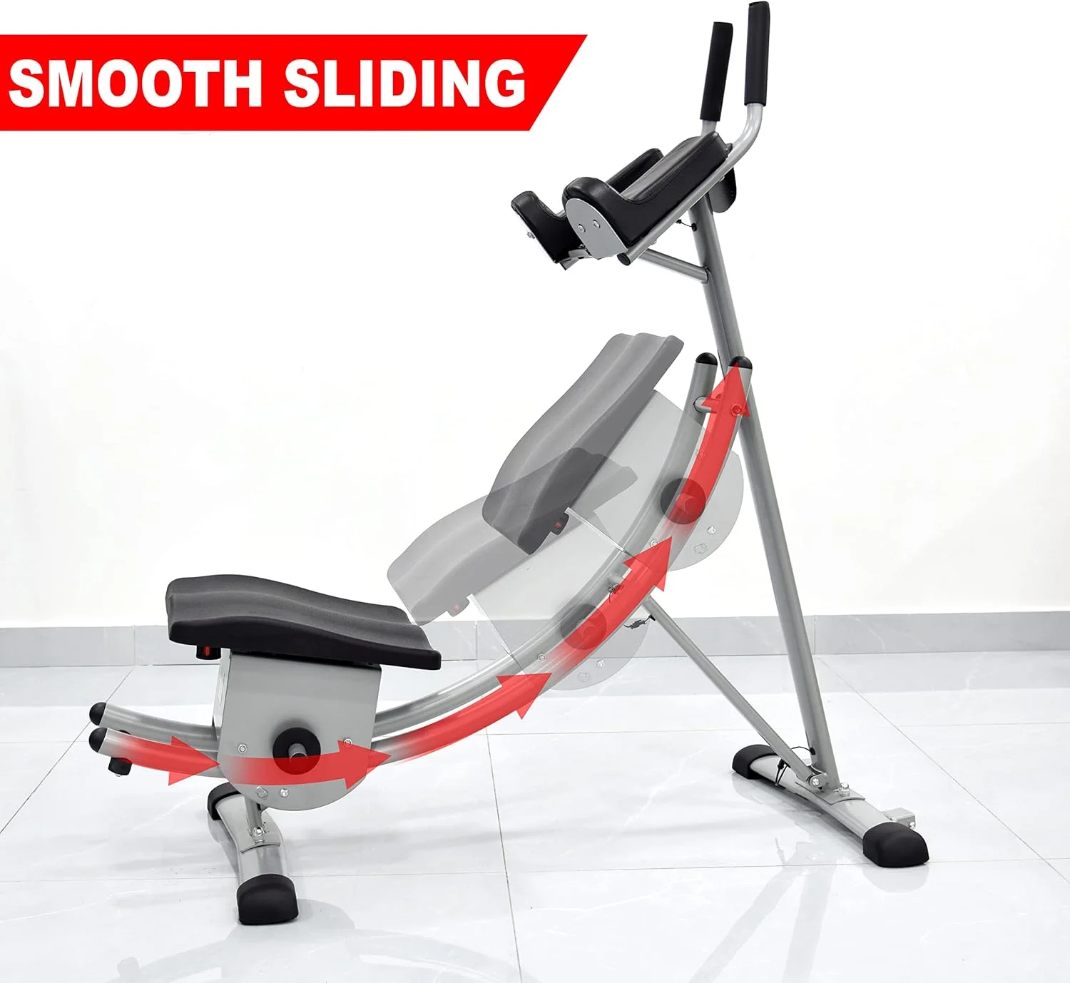 دستگاه تمرین شکم اسکای لند - تجهیزات ورزشی خانگی برای تقویت عضلات بالا و پایین شکم، کاهش وزن و تقویت هسته بدن با طراحی ارگونومیک برای تمرین موثر عضلات شکم