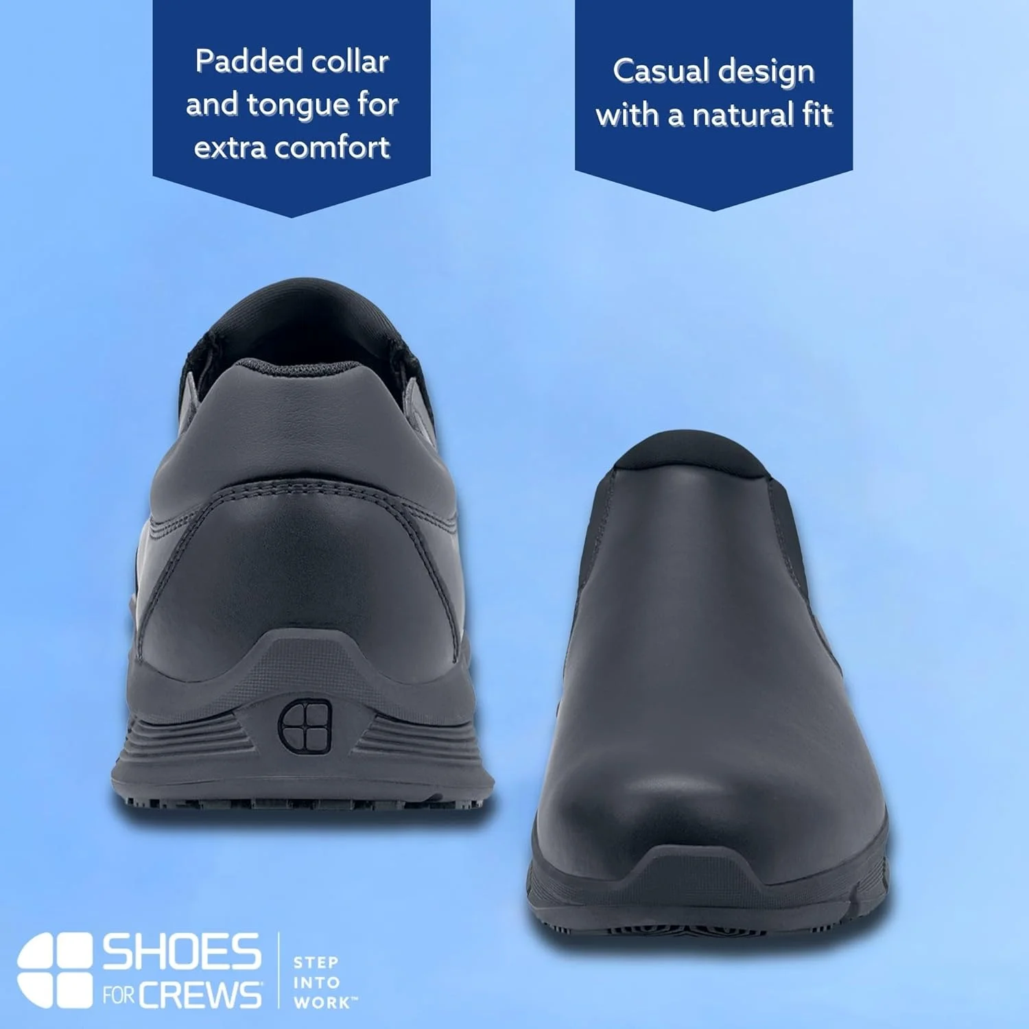 کفش های کار زنانه مدل Cater II Shoes for Crews، مناسب برای کار در رستوران و محیط های خدماتی، ضد لغزش