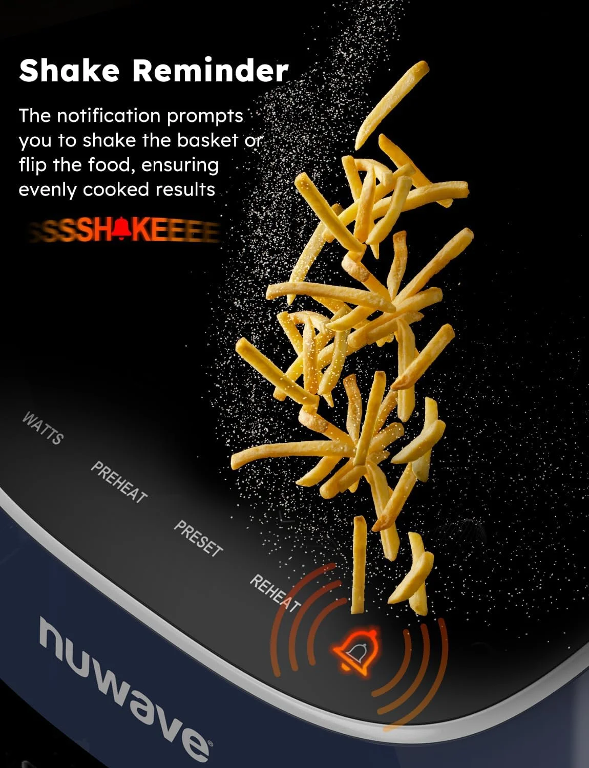 سرخ کن بادی Nuwave Brio Plus با ظرفیت 8 کوارت، بدون PFAS، جدید و بهبود یافته، صفحه لمسی دیجیتال، نمایشگر سفید خنک، 50 درجه فارنهایت تا 400 درجه فارنهایت با دقت 5 درجه، 5 عملکرد پخت، 100 تنظیمات از پیش تعیین شده و 50 حافظه، 3 وات 700، 1500، 1800 سرخ کن بادی Nuwave Brio Plus با ظرفیت 8 کوارت، بدون PFAS، جدید و بهبود یافته، صفحه لمسی دیجیتال، نمایشگر سفید خنک، 50 درجه فارنهایت تا 400 درجه فارنهایت با دقت 5 درجه، 5 عملکرد پخت، 100 تنظیمات از پیش تعیین شده و 50 حافظه، 3 وات 700، 1500، 1800