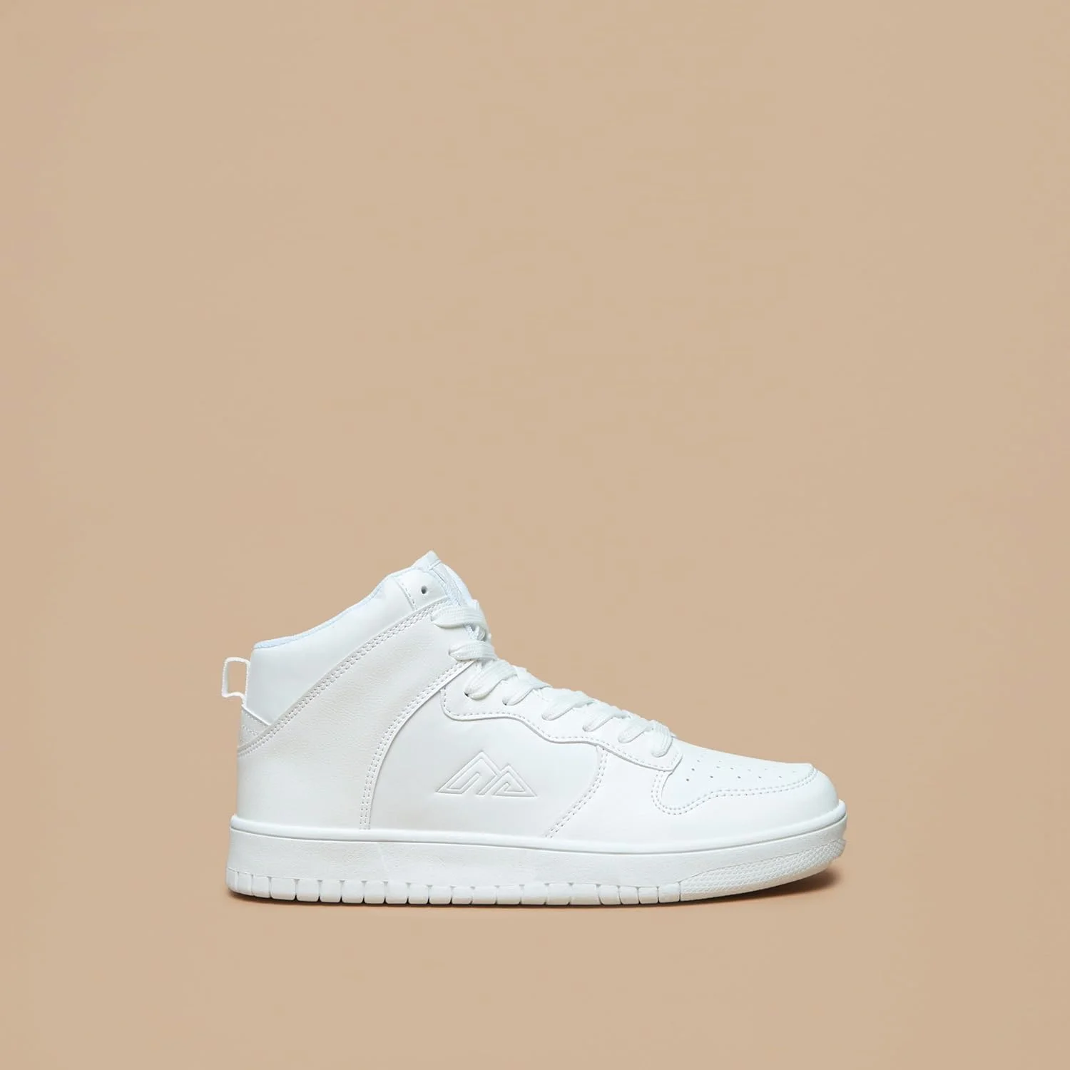 کفش کتانی ساق بلند زنانه بند دار