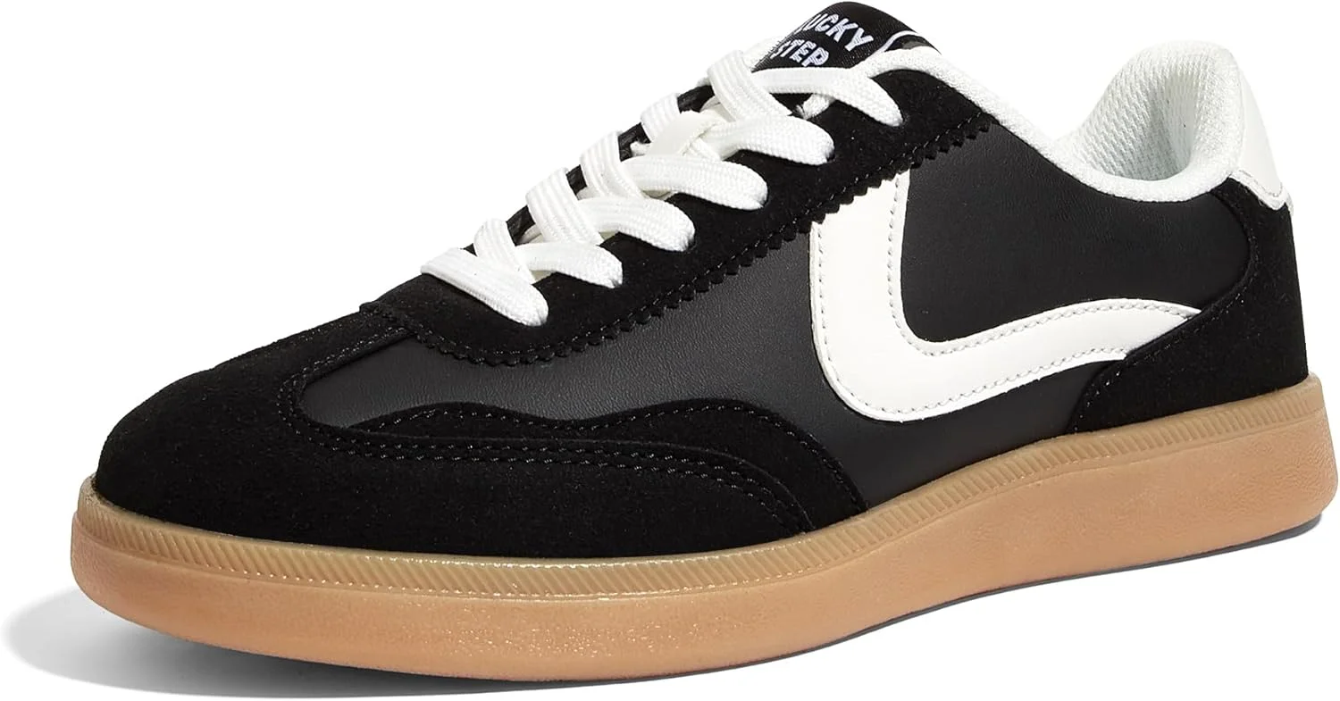 کفش کتانی زنانه مدل Lucky Step، کفش های پیاده روی غیر لغزنده و راحت