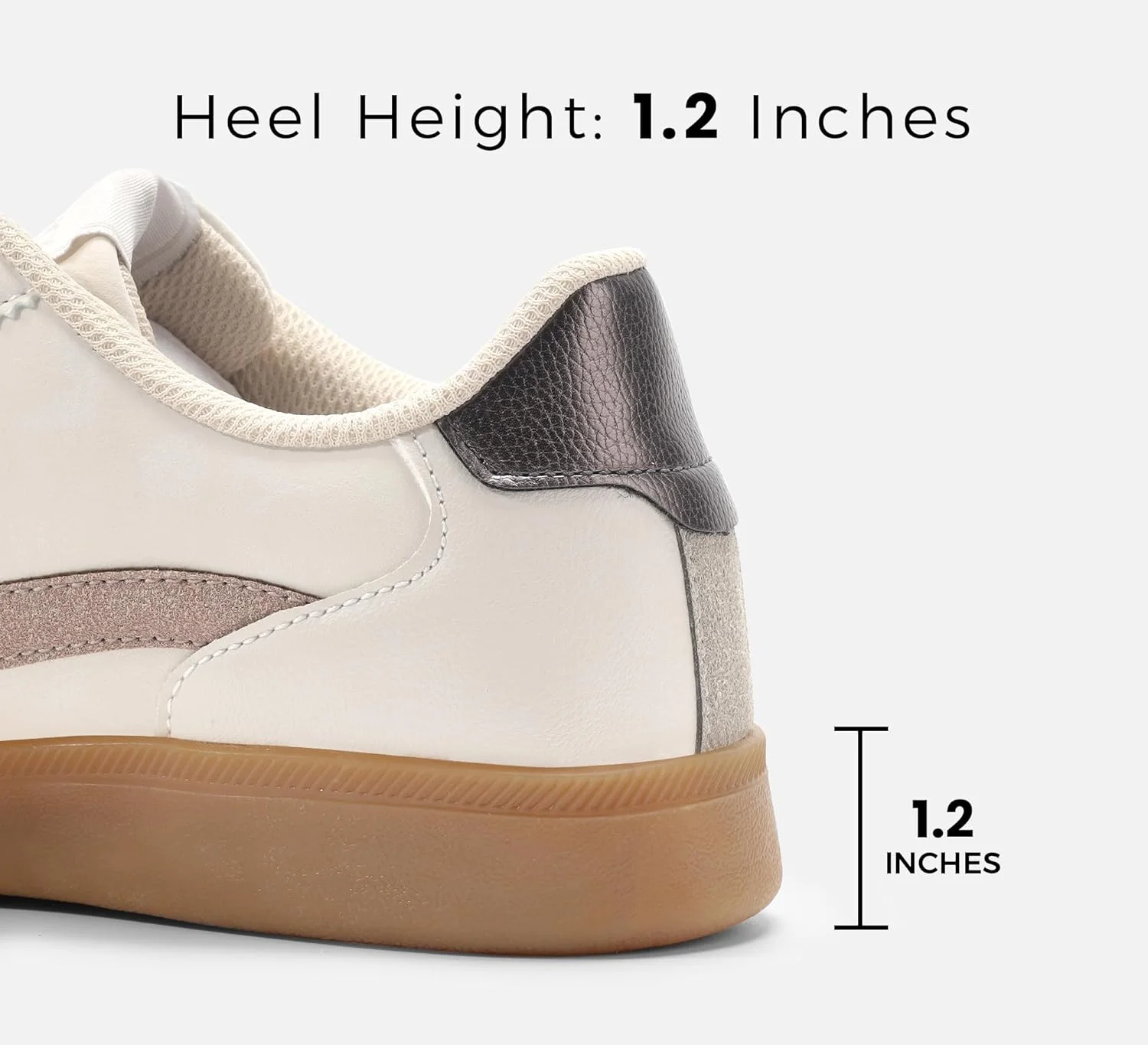 کفش‌های کتانی زنانه LUCKY STEP، سبک یکپارچهسازی با سیستمعامل، کفش‌های پیاده‌روی غیررسمی کلاسیک، کفش‌های اسکیت راحت و ضد لغزش