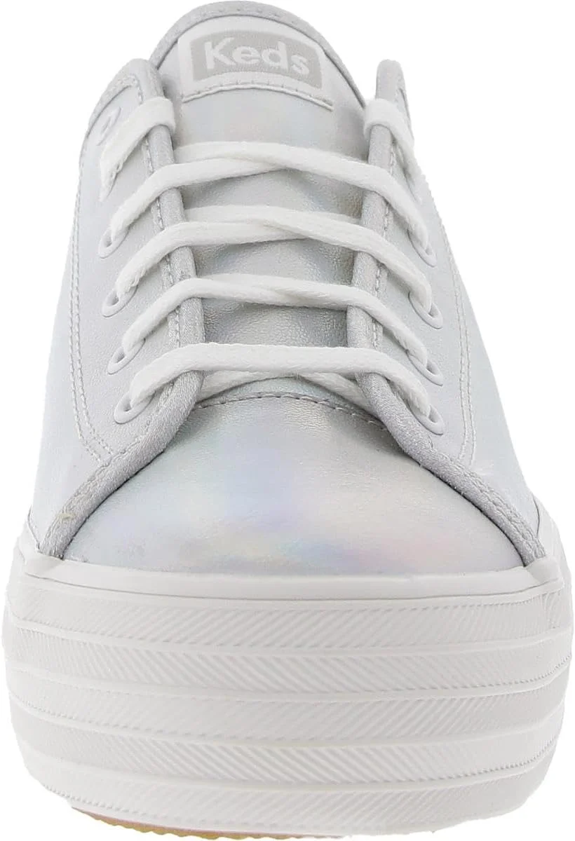 کفش کتانی زنانه چرمی Keds مدل Triple-kick