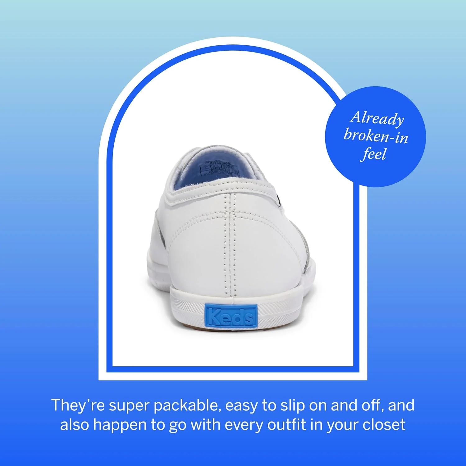 کفش راحتی زنانه بدون بند Keds مدل Chillax