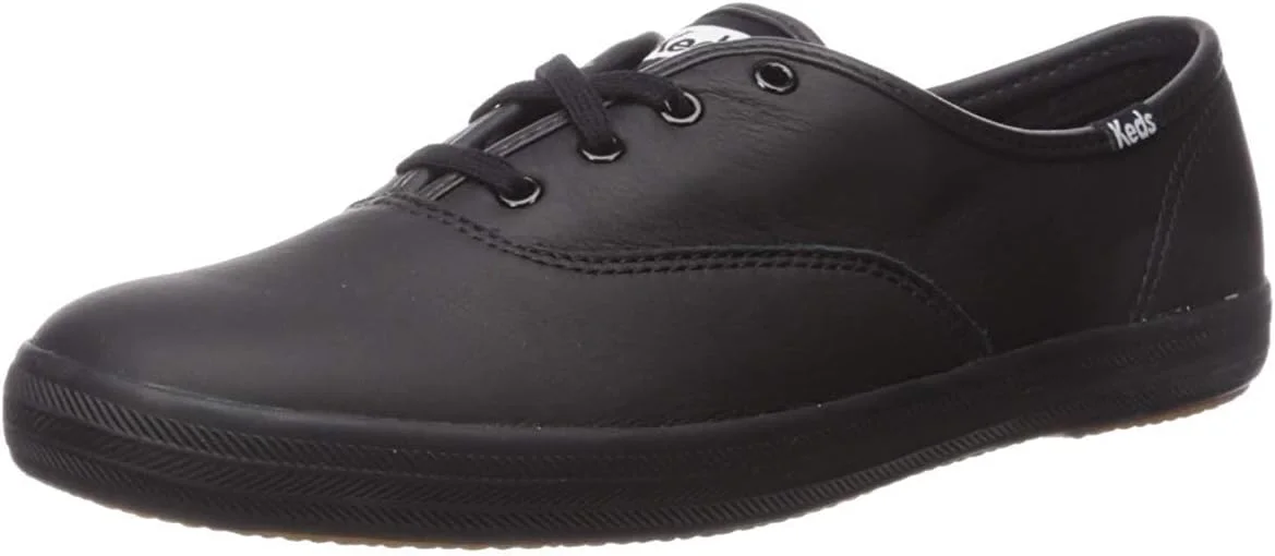 کفش کتانی زنانه چرمی بند دار Keds Champion Original
