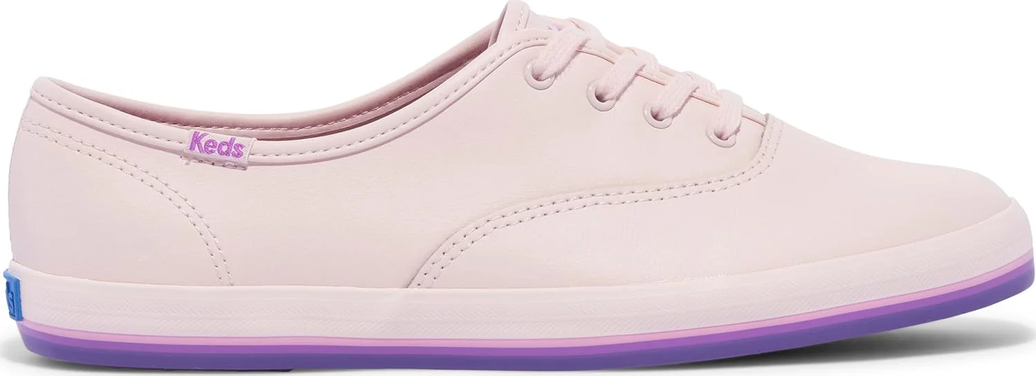 کفش کتانی بندی چرمی زنانه Keds Champion