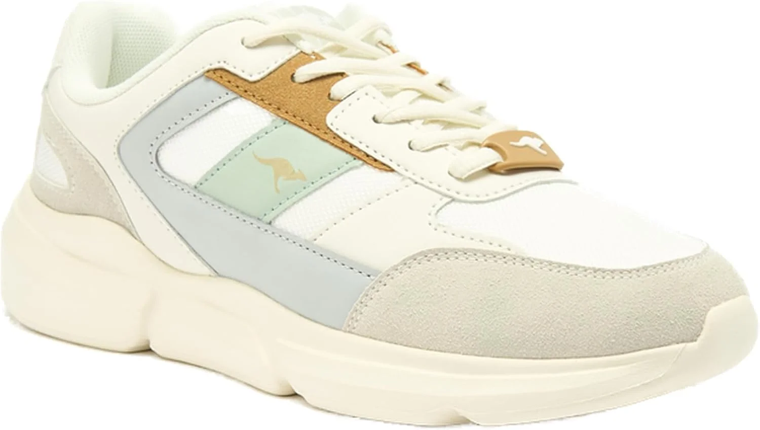 کفش ورزشی زنانه کانگوروز مدل Twm3961W - کفش ورزشی بندی زنانه کانگوروز با طراحی چند تکه کفش ورزشی زنانه کانگوروز مدل Twm3961W - کفش ورزشی بندی زنانه کانگوروز با طراحی چند تکه