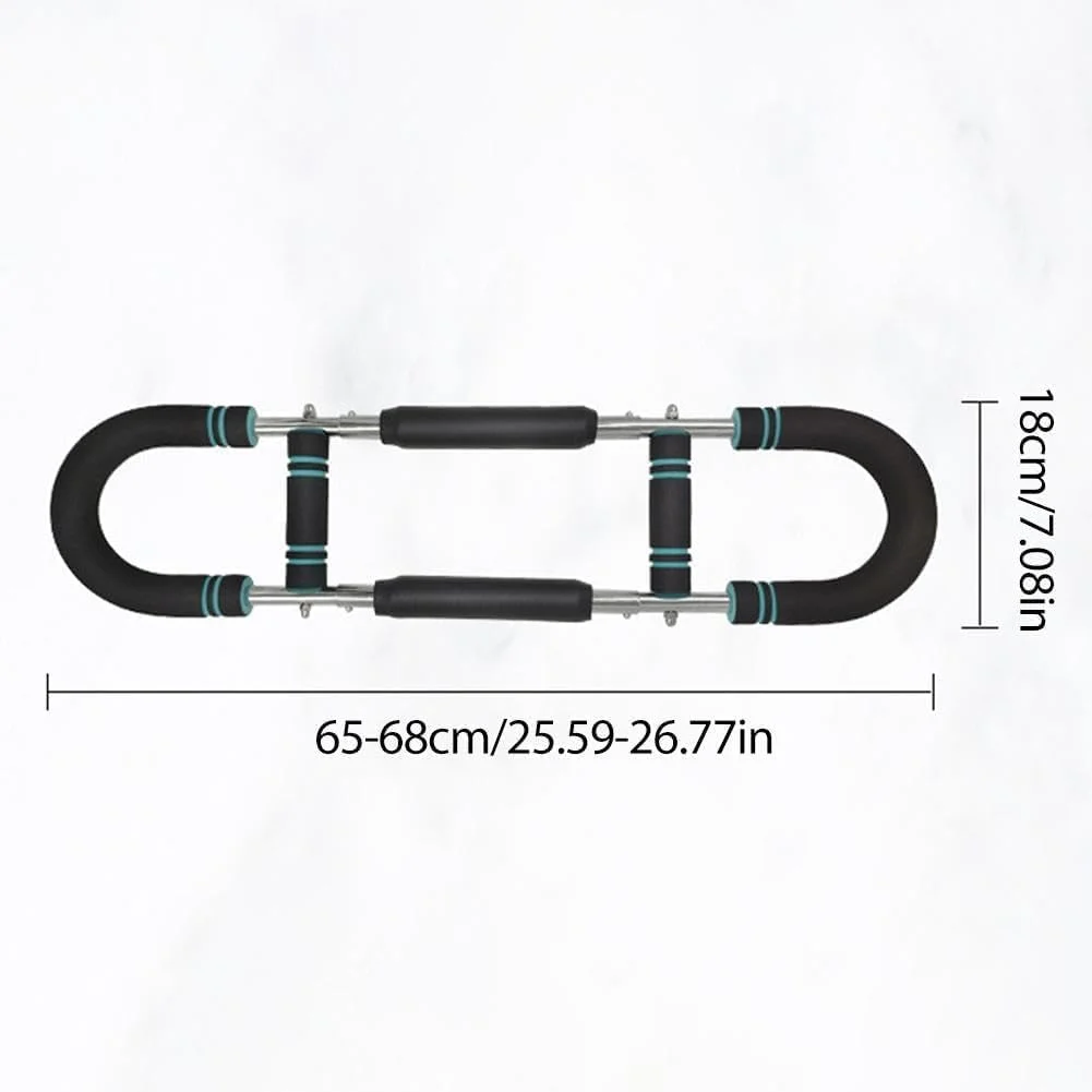 تقویت کننده بازو Shaker Twister - میله قدرتی قابل تنظیم و تقویت کننده سینه، تمرین دهنده بازوی قابل حمل، تقویت کننده قدرت عضلانی (20-110 پوند) برای تجهیزات تناسب اندام خانگی و باشگاهی برای مردان و ورزشکاران