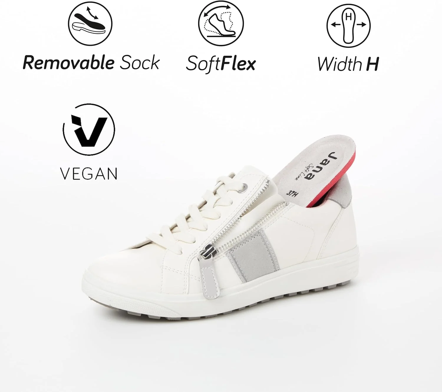 کفش ورزشی زنانه ی یانا مدل 8-23676-42