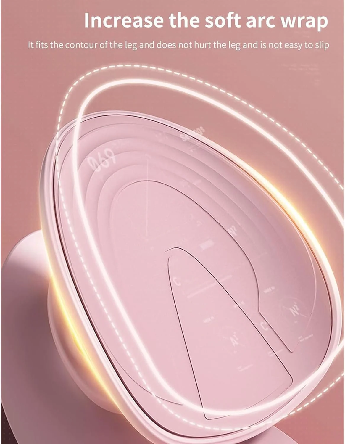 تمرین دهنده ران، مناسب خانه، باشگاه و یوگا، تقویت کننده عضلات کف لگن برای بانوان، تقویت شده با مقاومت بیشتر، تمرین دهنده باسن و لگن، تجهیزات ورزشی برای تمرین بازو، پا و ران داخلی (صورتی)