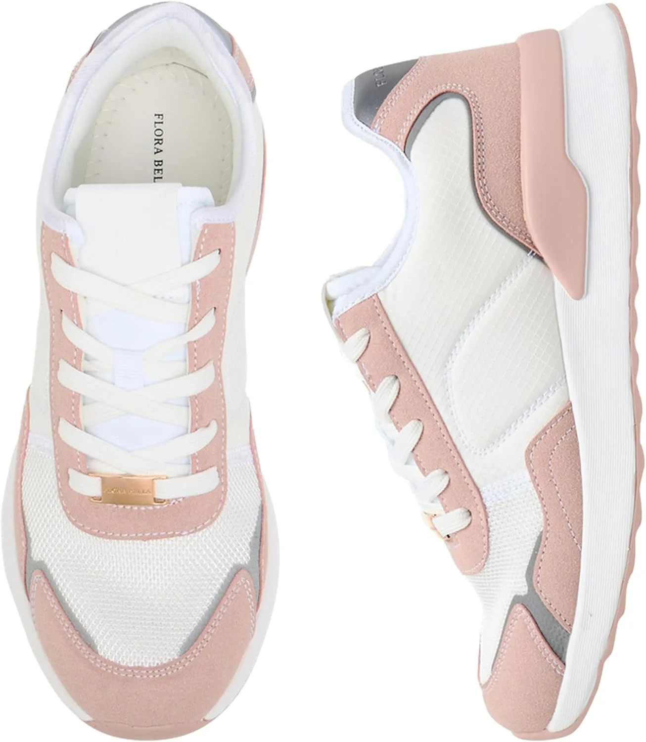 کفش ورزشی ساق‌دار زنانه فلورا بلا از شواکسپرس - طرح رنگی با بند