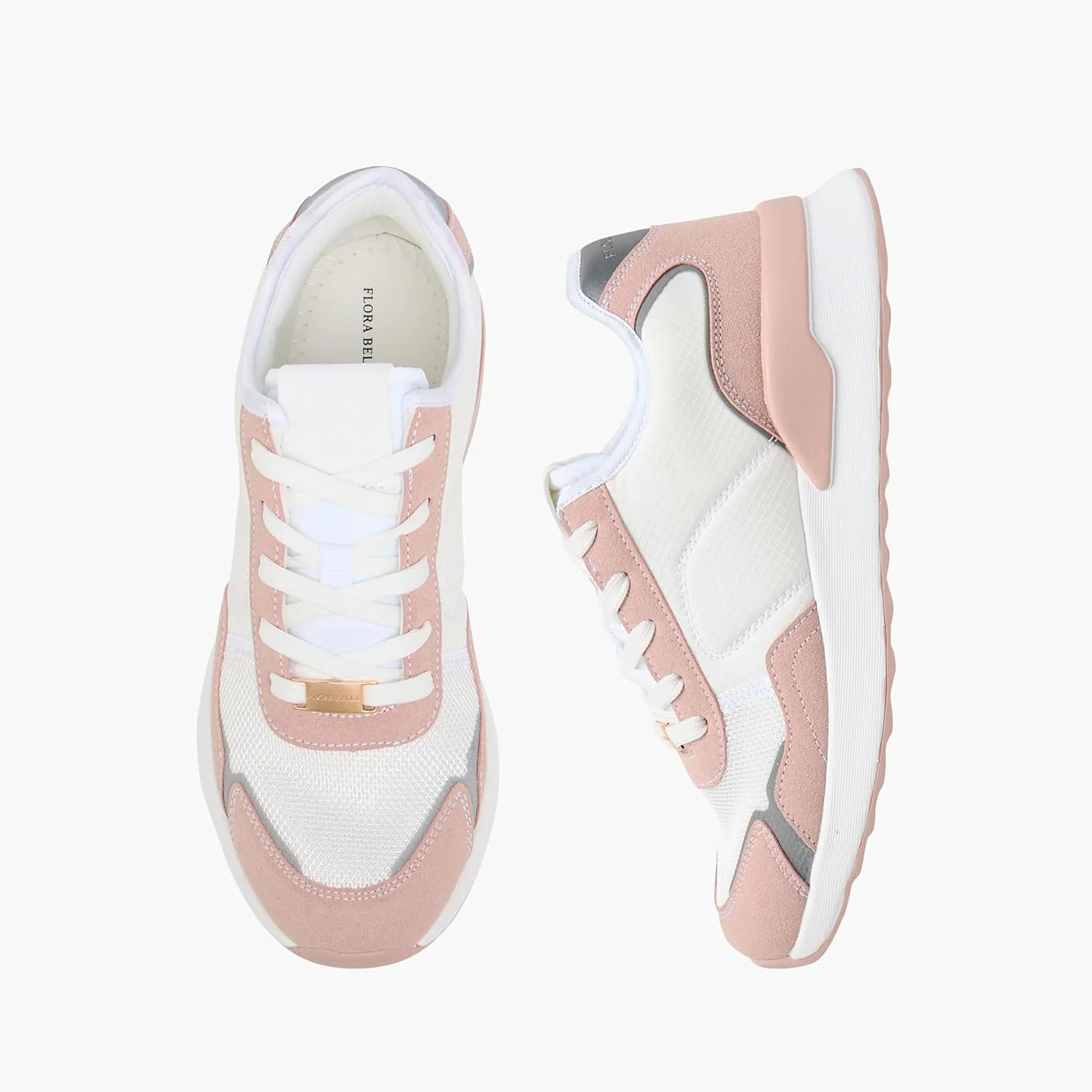 کفش ورزشی ساق‌دار زنانه فلورا بلا از شواکسپرس - طرح رنگی با بند