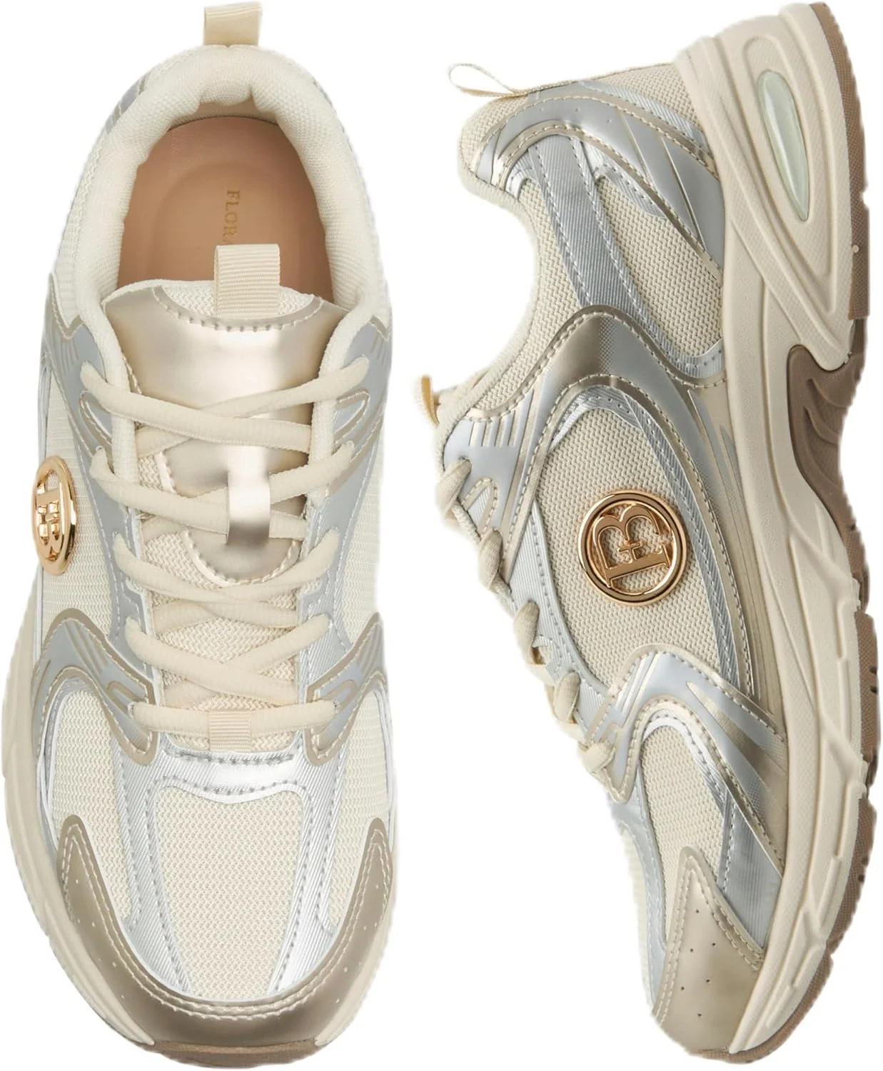 کفش ورزشی زنانه فلورا بلا با طرح پنل و بند