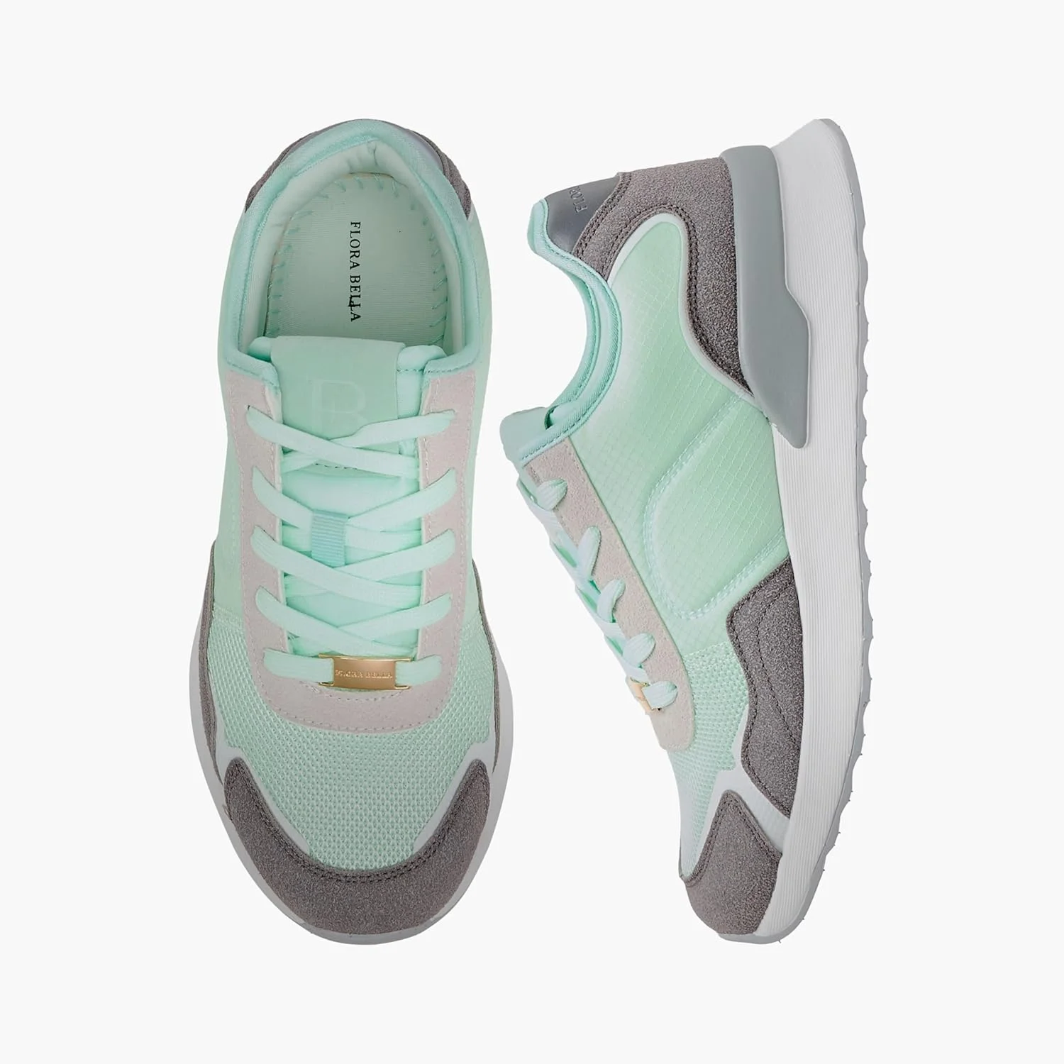 کفش ورزشی ساق‌دار زنانه فلورا بلا بای شواکسپرس - طرح رنگی با بند