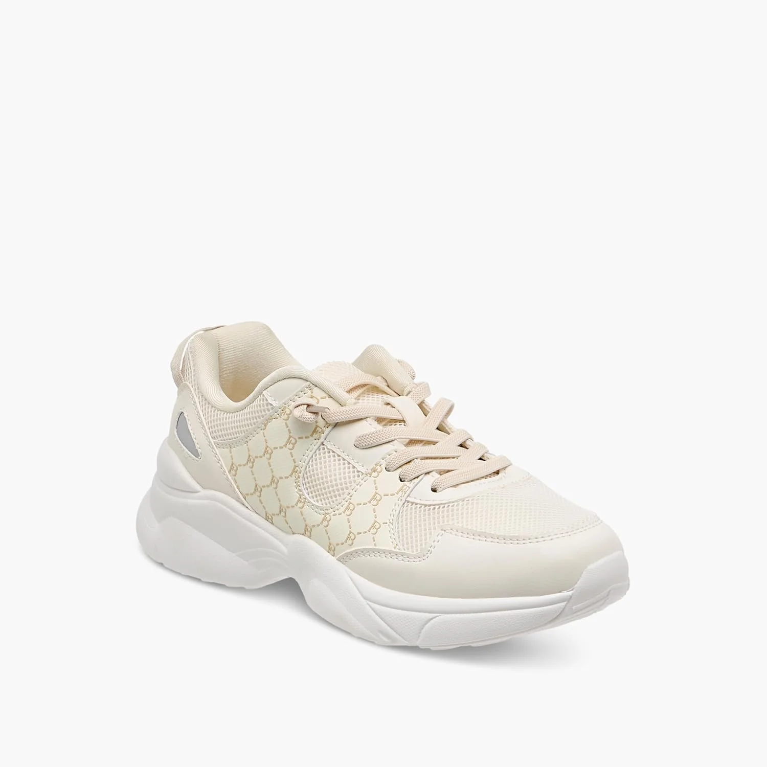 کفش ساق‌دار زنانه طرح مونوگرام Flora Bella کد 167501967 از Shoexpress - سایز 39EU - بژ - دارای بند