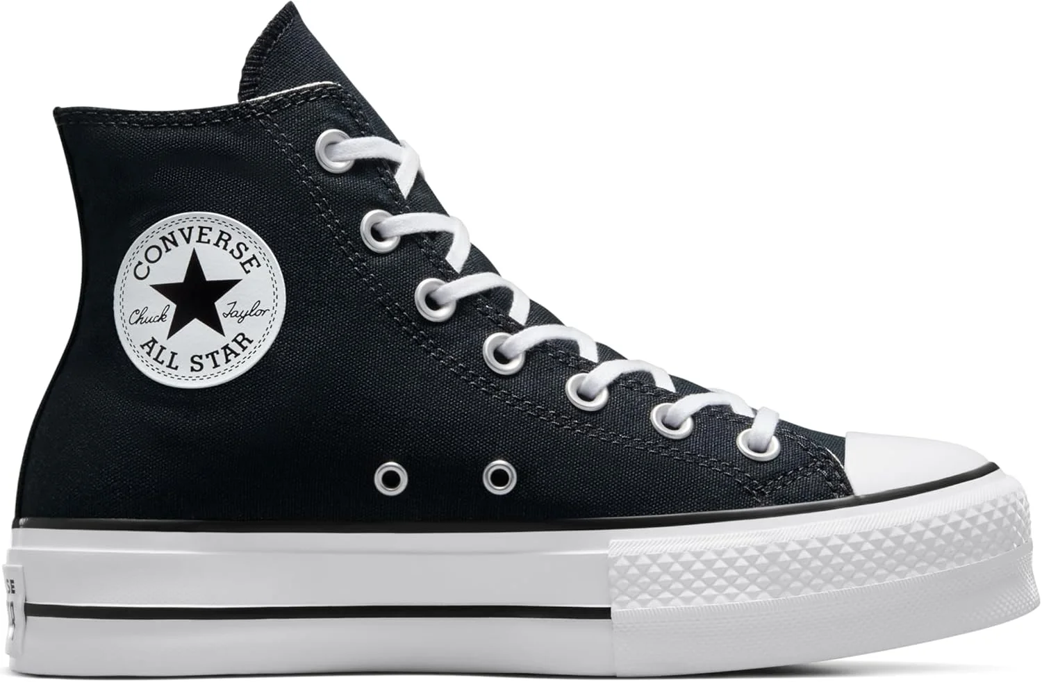 کفش ورزشی ساق بلند پلتفرم کانورس Chuck Taylor All Star Lift Canvas 572721C زنانه - صورتی