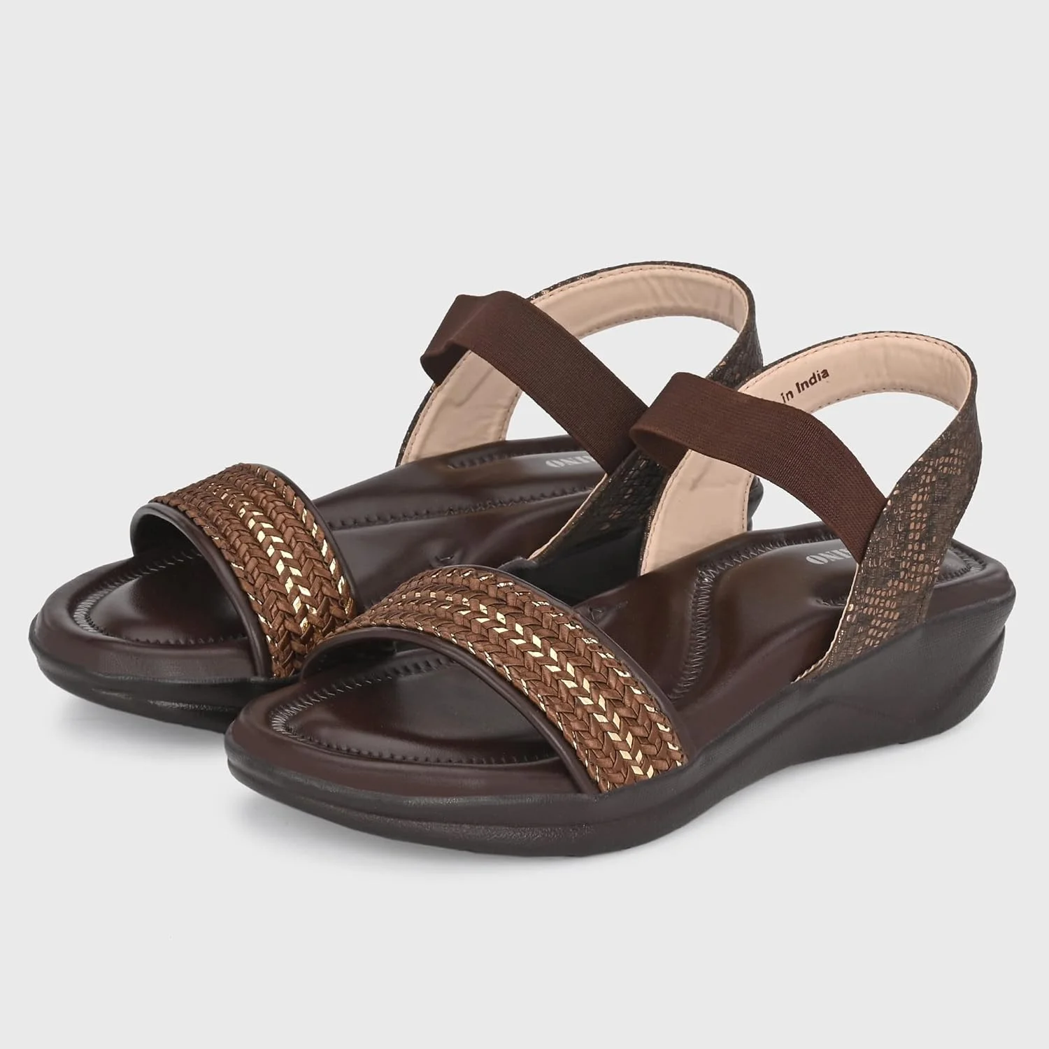 صندل زنانه سنترینو، قهوه ای، سایز 38 اروپا