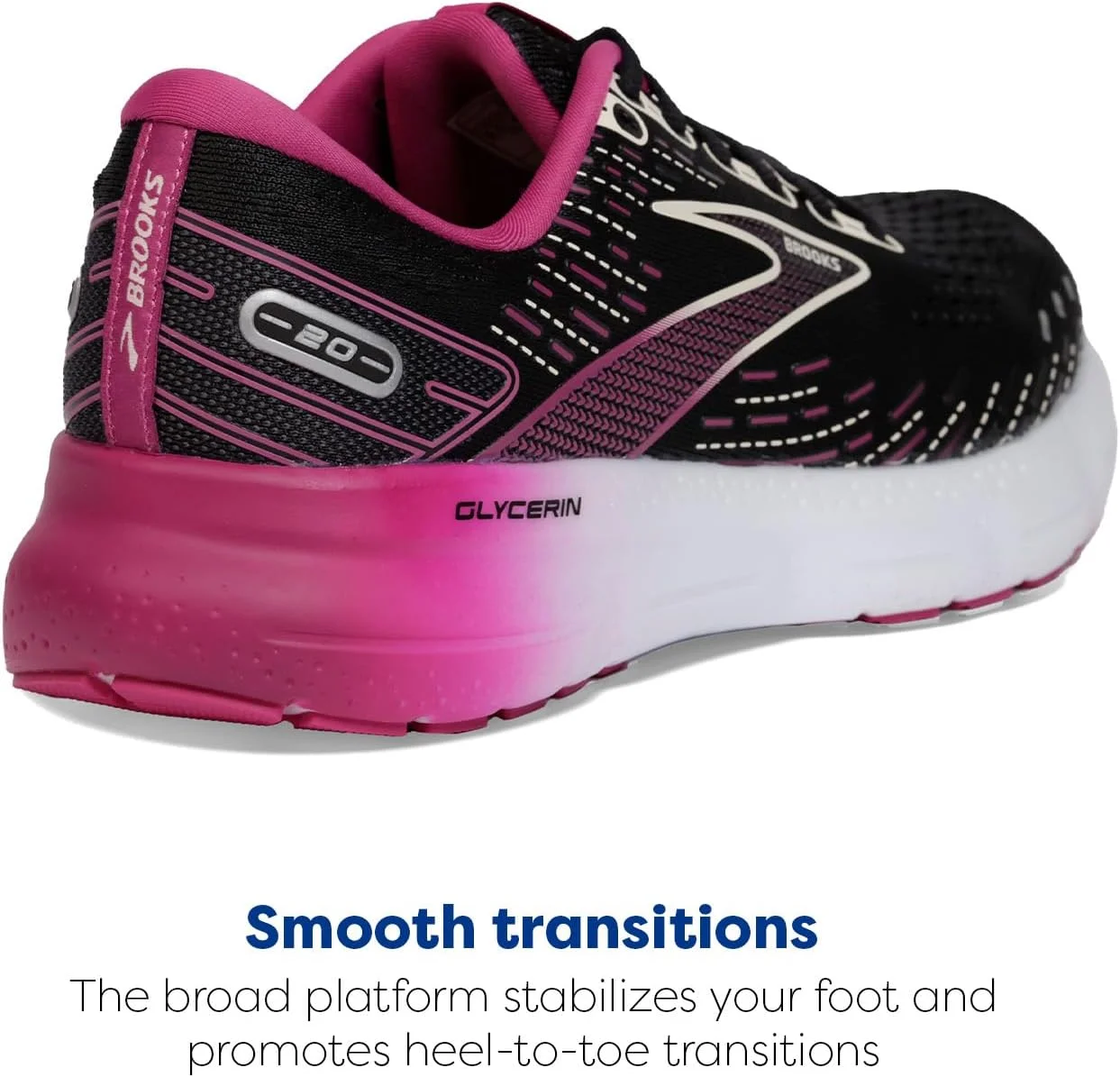 کفش ورزشی زنانه بروکس گلیسرین 20، 0