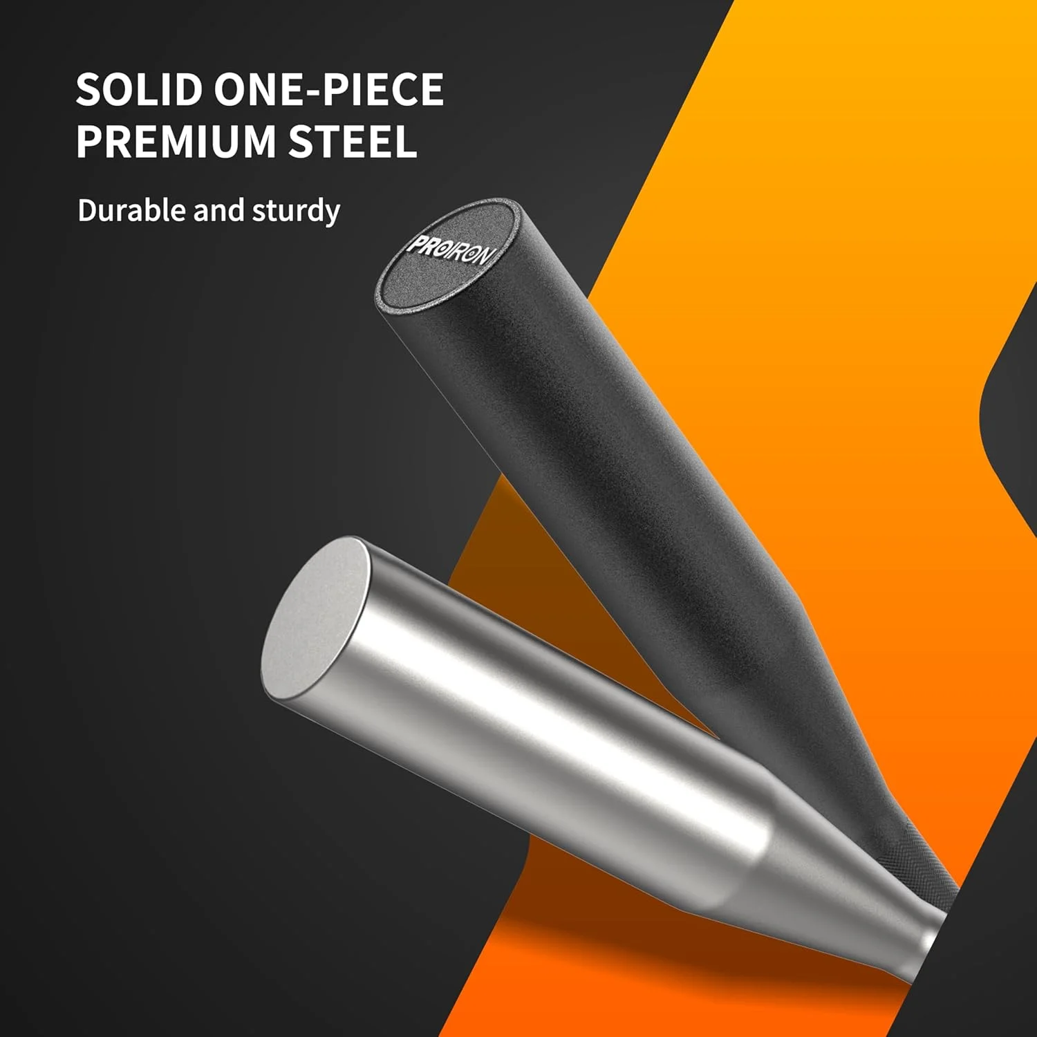 میل باستانی پروایرون - مناسب برای تمرینات قدرتی، توانبخشی، آمادگی جسمانی و تمرینات چرخشی - اوزان 2.5، 5، 7.5، 10، 12.5 کیلوگرمی برای بانوان و آقایان