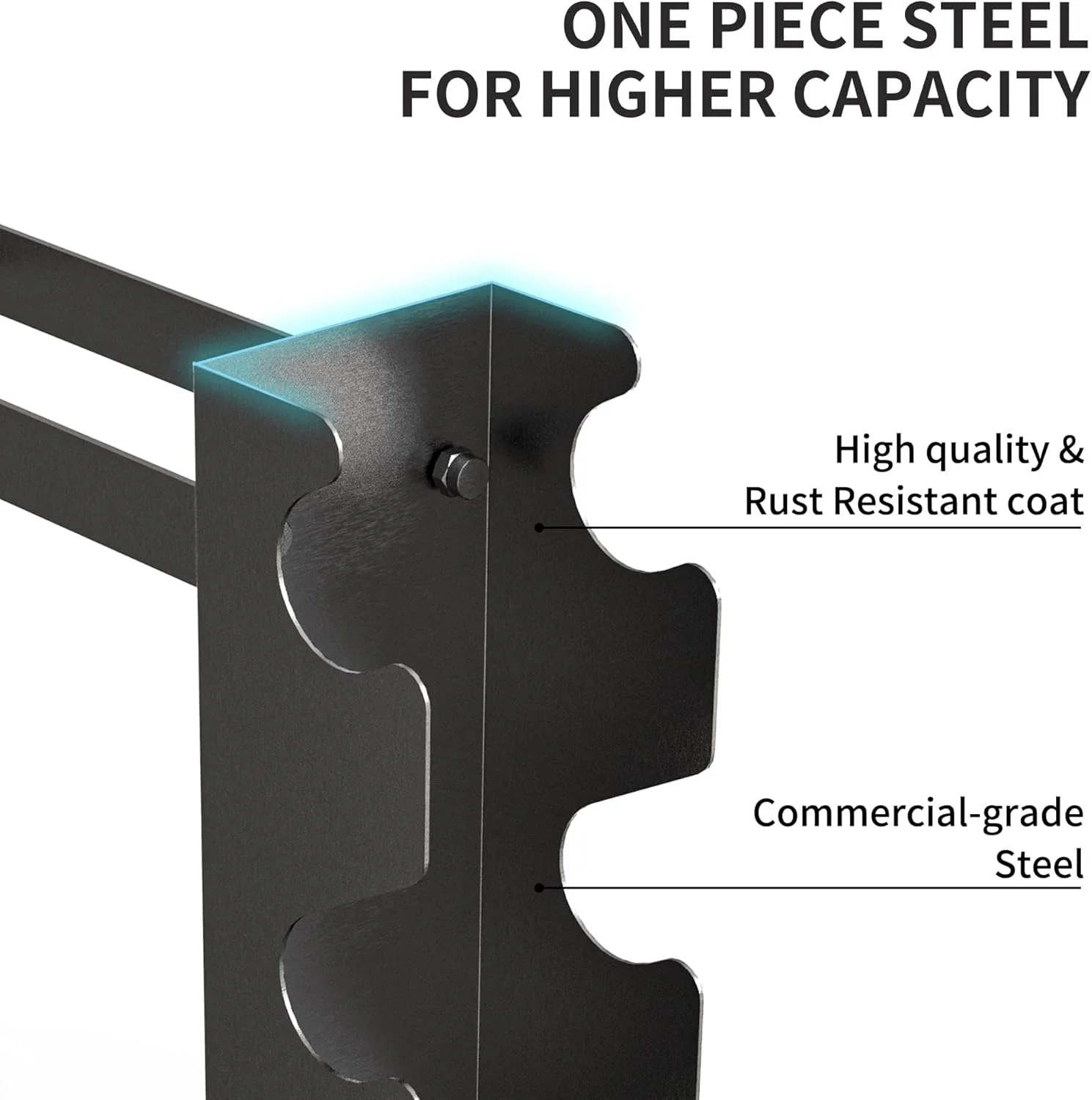 پایه دمبل سنگین PROIRON، قفسه وزنه برای دمبل و کتل بل، مناسب برای نگهداری در باشگاه خانگی، استند چند لایه وزنه (فقط قفسه)