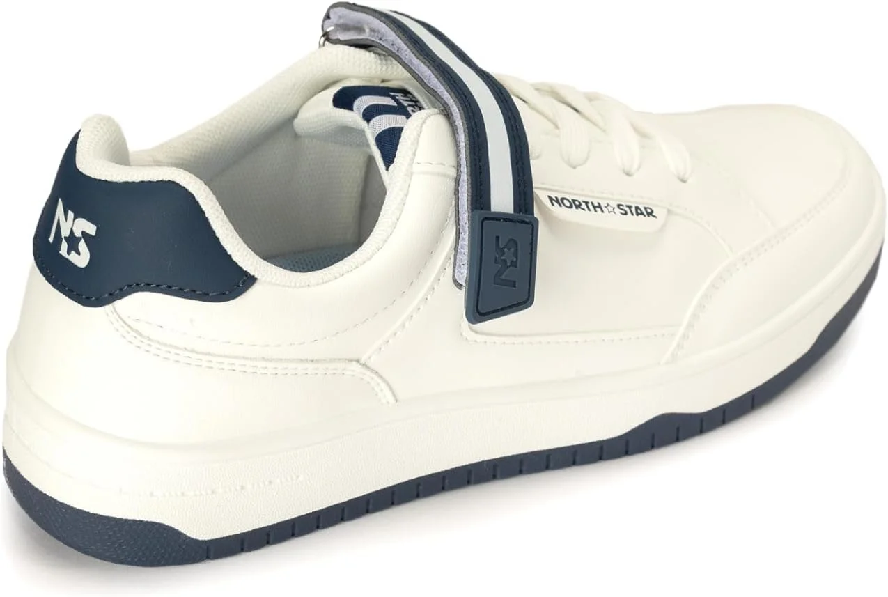 کفش کتانی دو رنگ بندی بندی یکسره بچه گانه