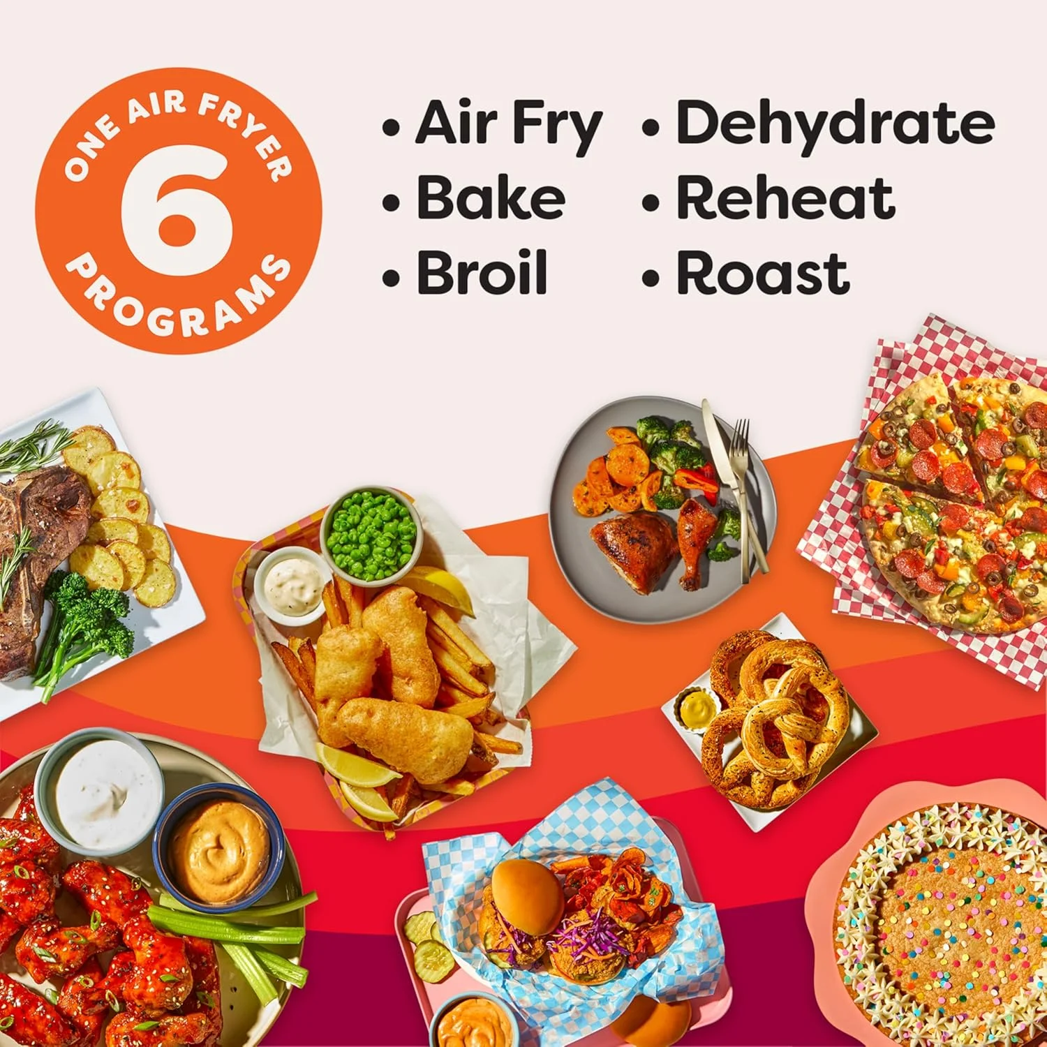 سرخ کن هوا فوری Vortex Plus 6QT XL، 6 در 1، گریل، خشک کن، ترد کن، برشته کن، گرم کن مجدد، پخت برای وعده های غذایی آسان و سریع، بیش از 100 دستور غذا در برنامه، قابل شستشو در ماشین ظرفشویی، از سازندگان Instant Pot، مشکی سرخ کن هوا فوری Vortex Plus 6QT XL، 6 در 1، گریل، خشک کن، ترد کن، برشته کن، گرم کن مجدد، پخت برای وعده های غذایی آسان و سریع، بیش از 100 دستور غذا در برنامه، قابل شستشو در ماشین ظرفشویی، از سازندگان Instant Pot، مشکی