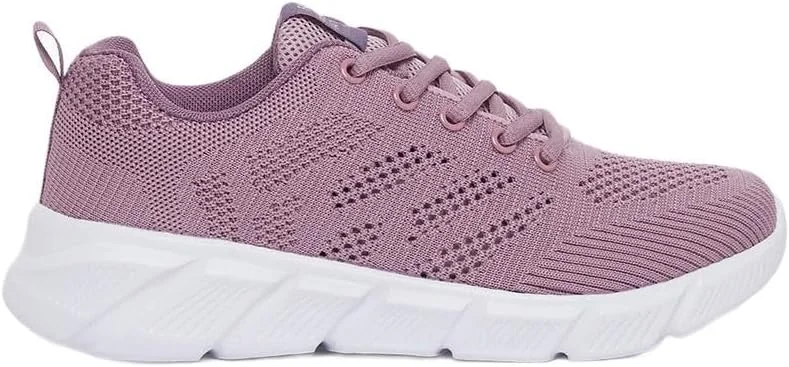 کفش ورزشی زنانه استایلی بافت دار توری بندی