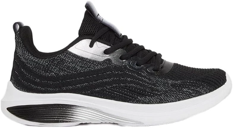 کفش ورزشی زنانه استایلی بافت دار توری بندی