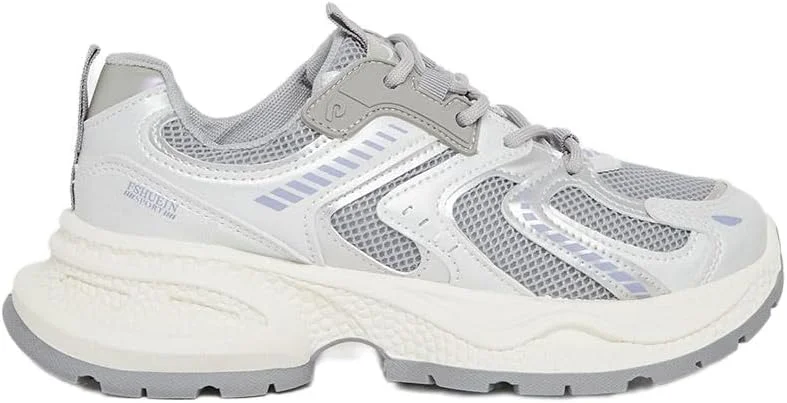 کفش ورزشی زنانه استایلی با طرح بافت و بند دار