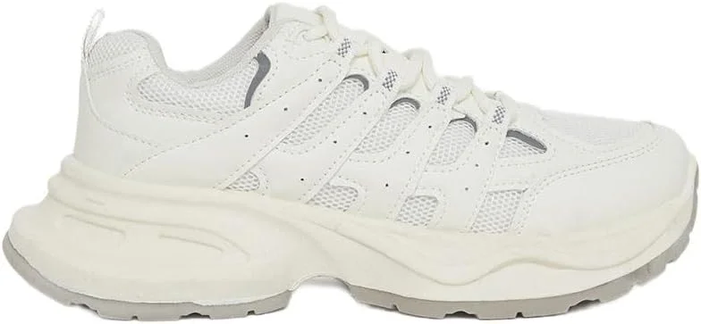 کفش کتانی زنانه استایلی بافت دار و بند دار