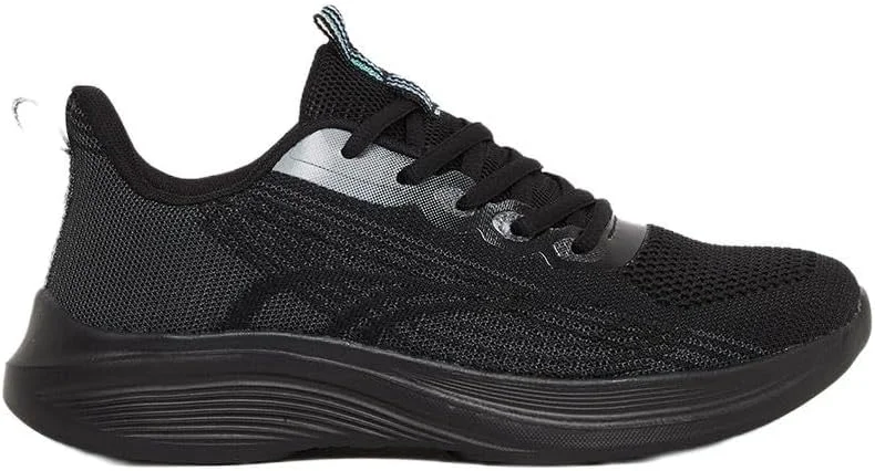 کفش ورزشی زنانه استایلی بافت دار توری بندی