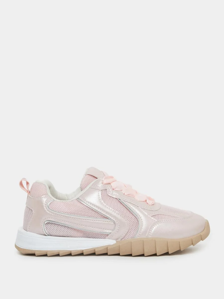 کفش ورزشی زنانه استایلی طرح دار بند دار