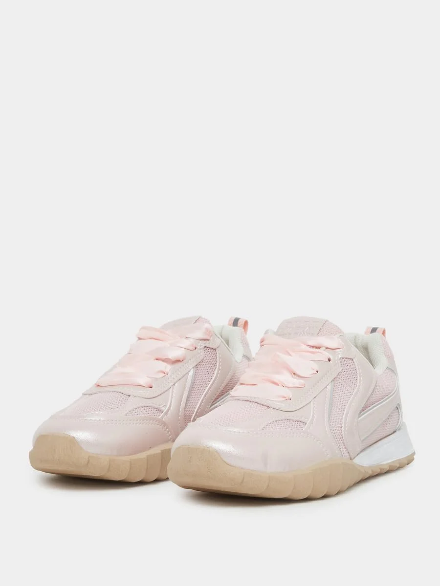 کفش ورزشی زنانه استایلی طرح دار بند دار