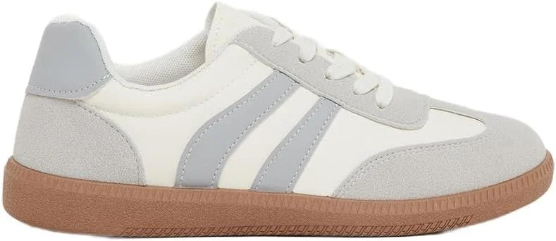 کفش ورزشی زنانه استایلی طرح دار بند دار