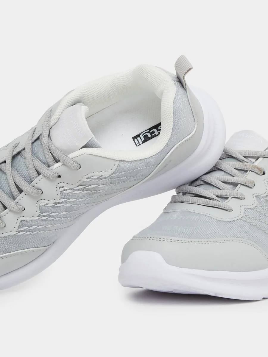 کفش ورزشی زنانه استایلی طرح دار و بند دار